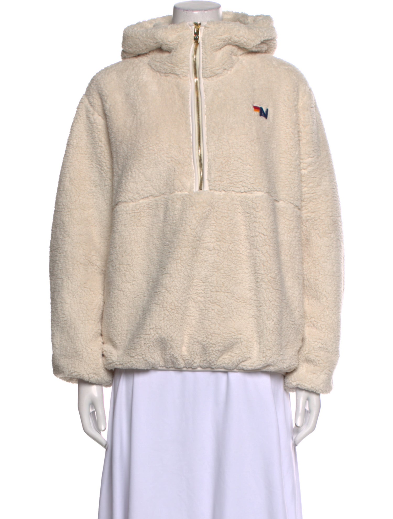 Aviator Nation Mock Neck Sweater