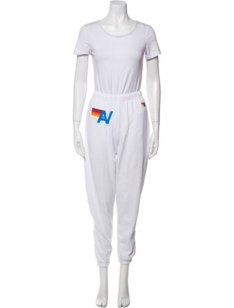 Aviator Nation Graphic Print Pant Set