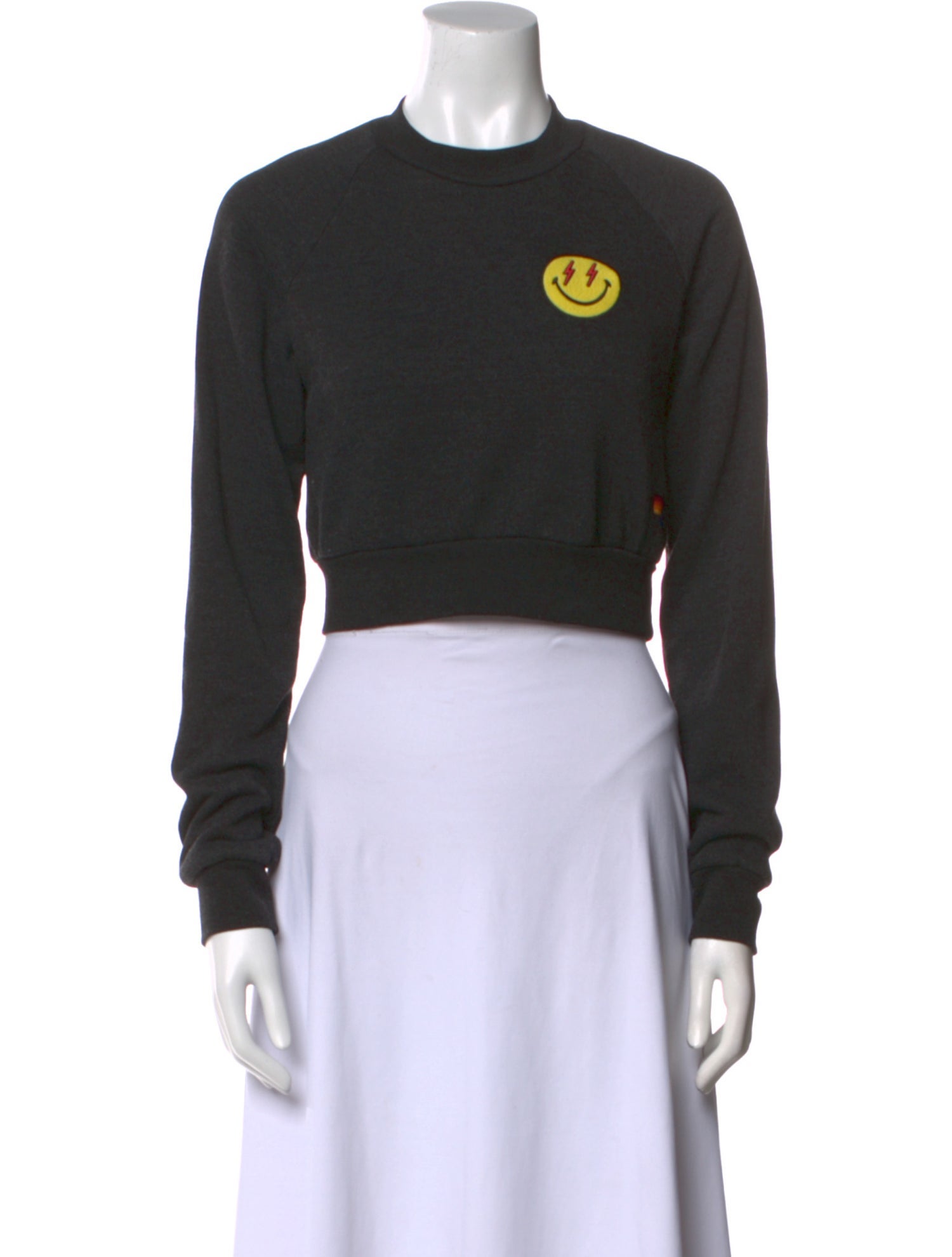 Aviator Nation Graphic Print Crew Neck Sweatshirt