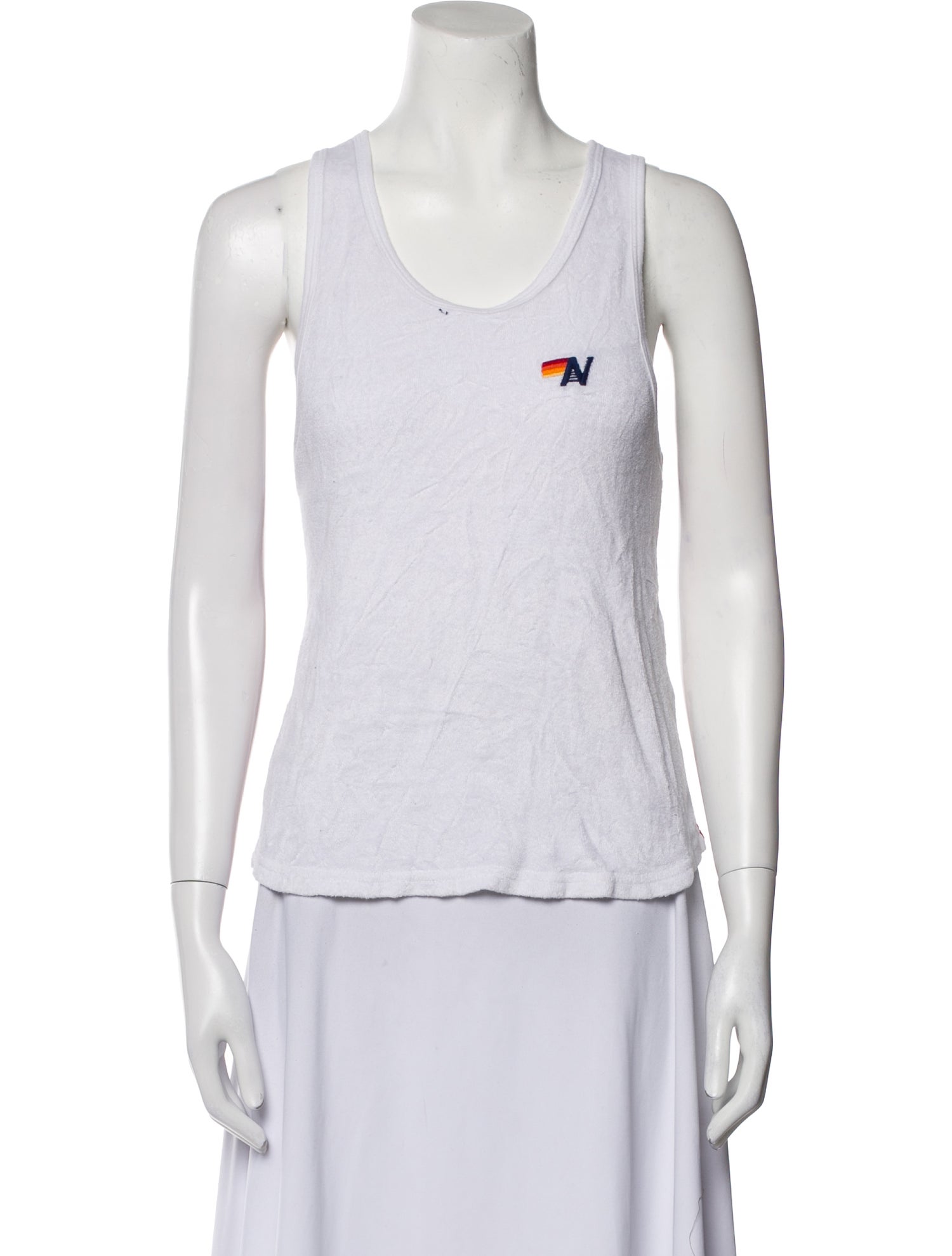 Aviator Nation Scoop Neck Sleeveless Top