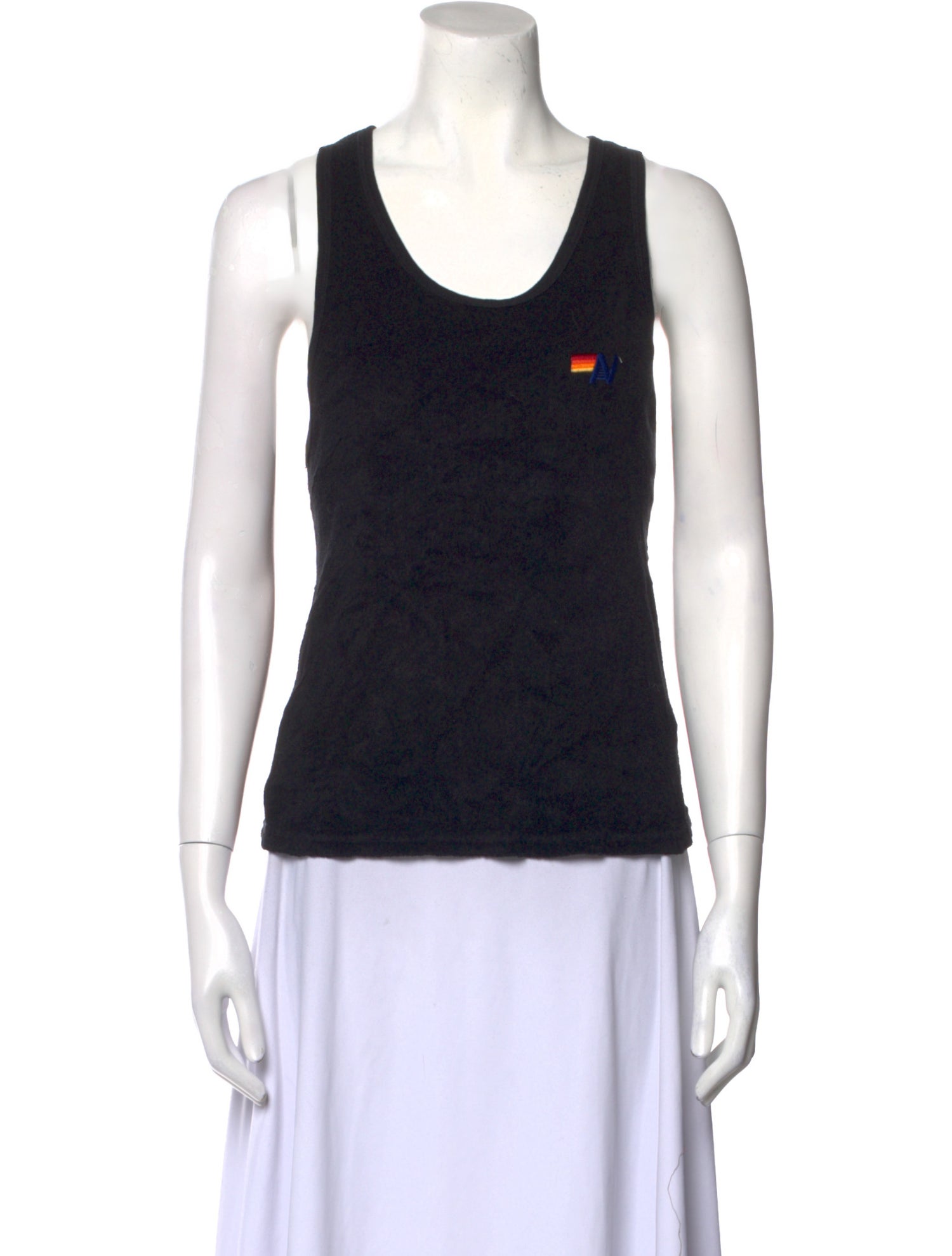 Aviator Nation Scoop Neck Sleeveless Top