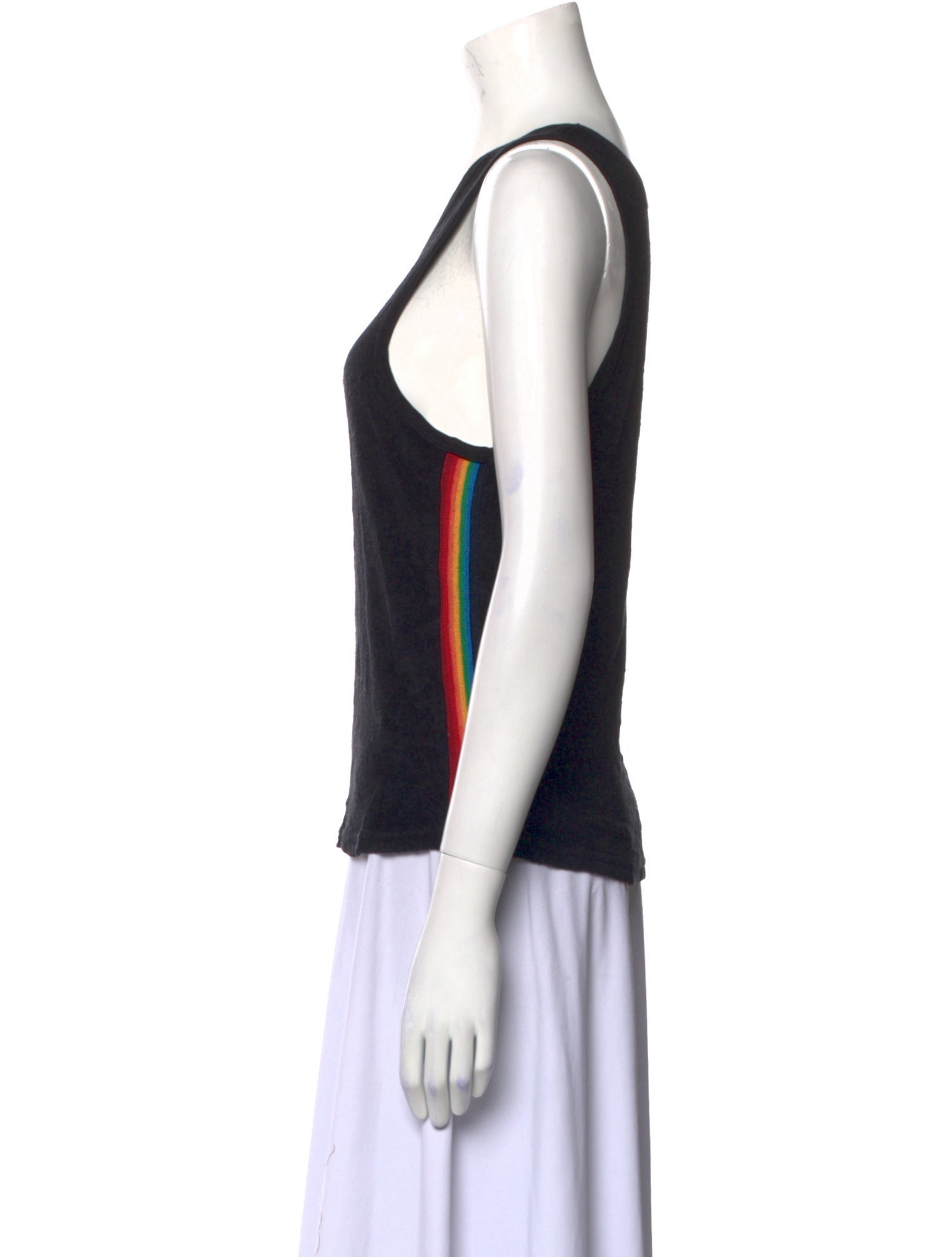 Aviator Nation Scoop Neck Sleeveless Top