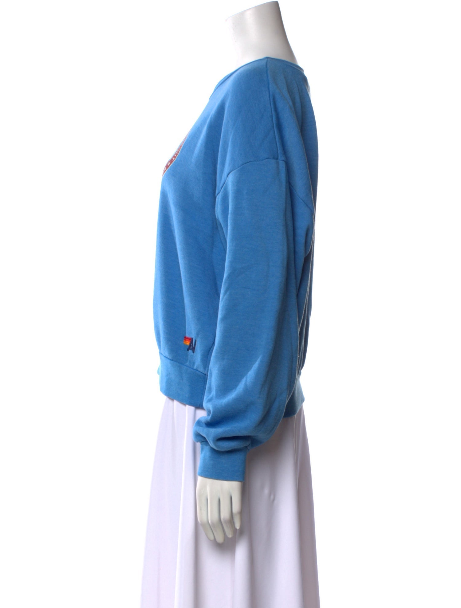 Aviator Nation Graphic Print Crew Neck Sweatshirt