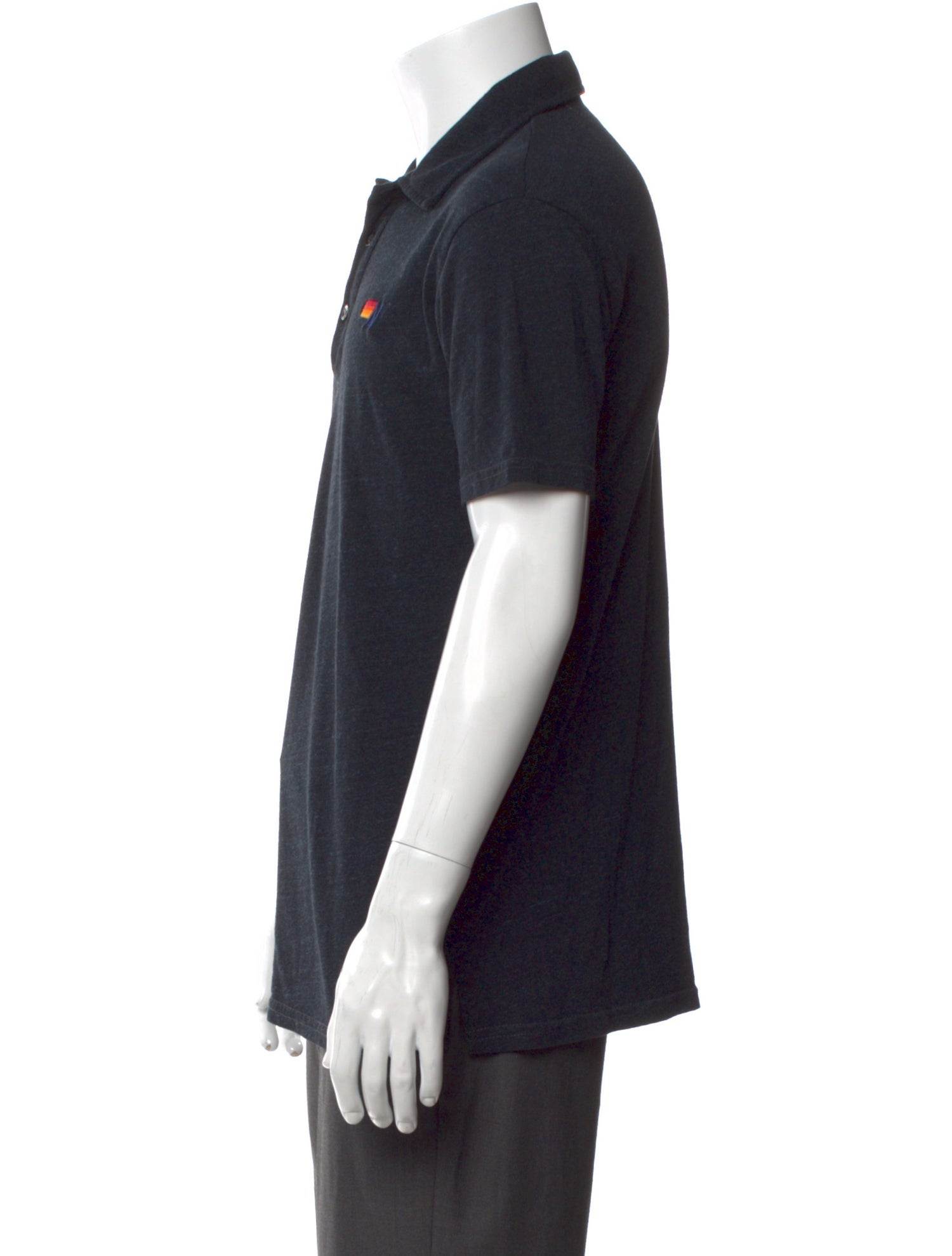 Aviator Nation Collar Short Sleeve Polo Shirt