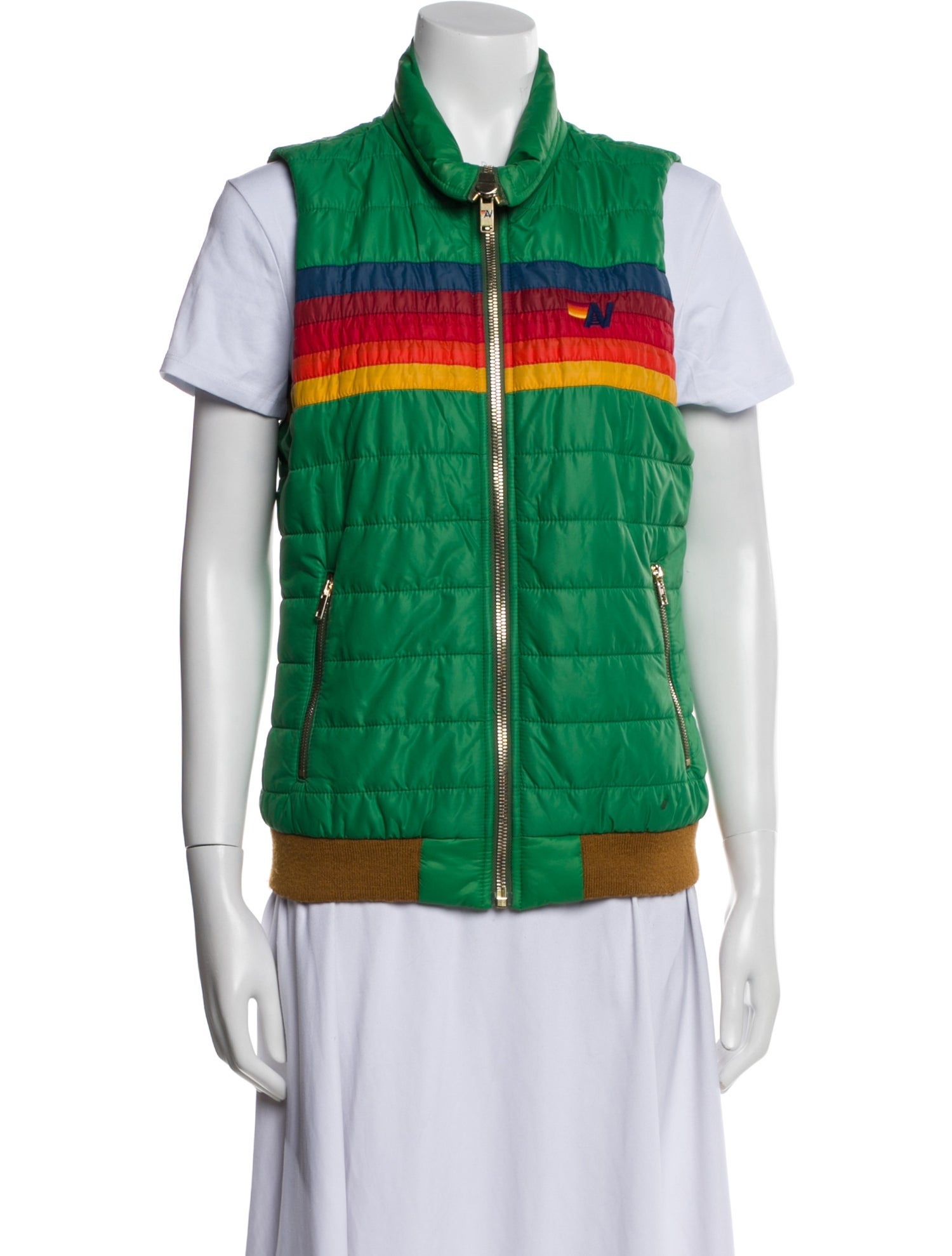 Aviator Nation Striped Vest