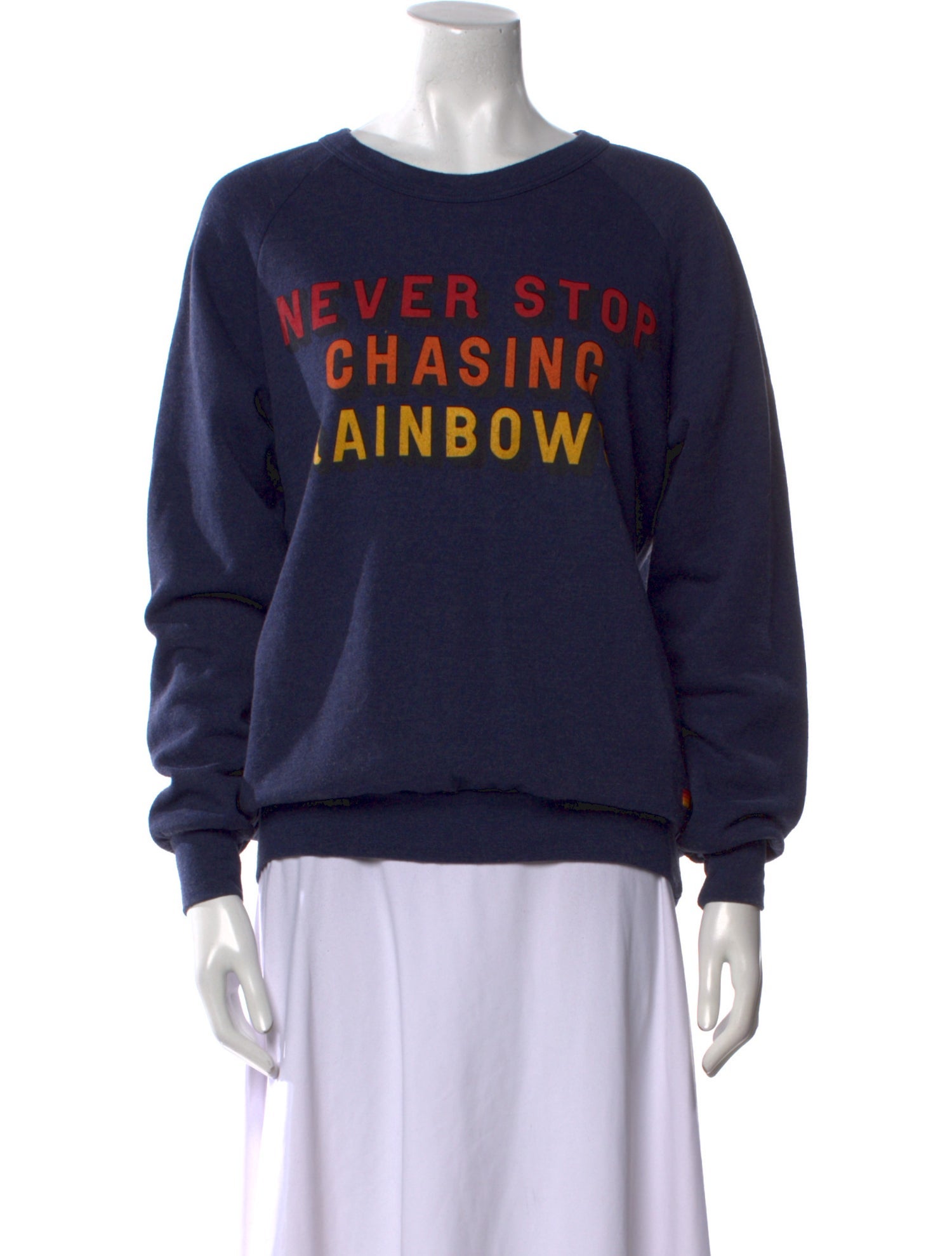 Aviator Nation Graphic Print Crew Neck Sweatshirt