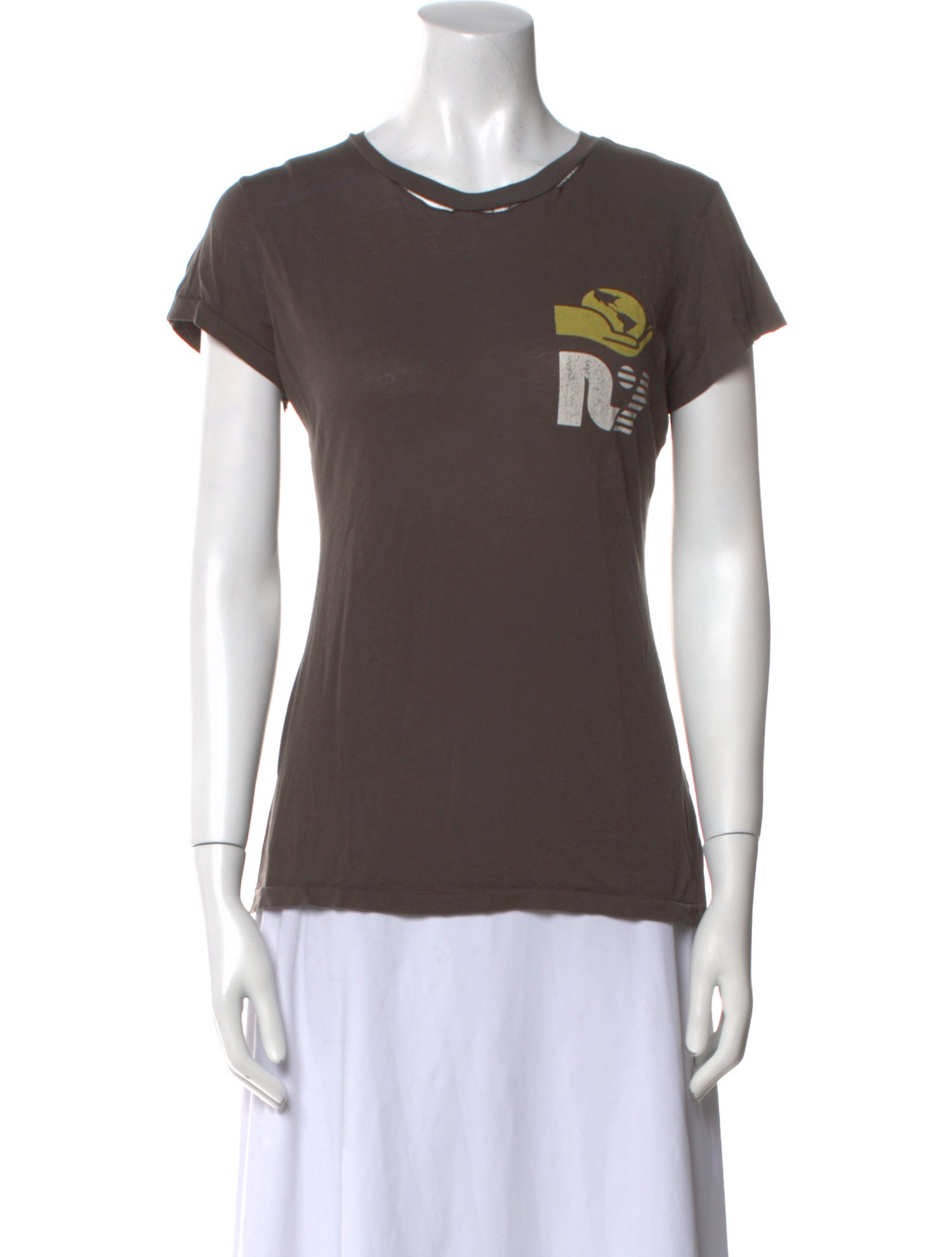 Aviator Nation Graphic Print Crew Neck T-Shirt