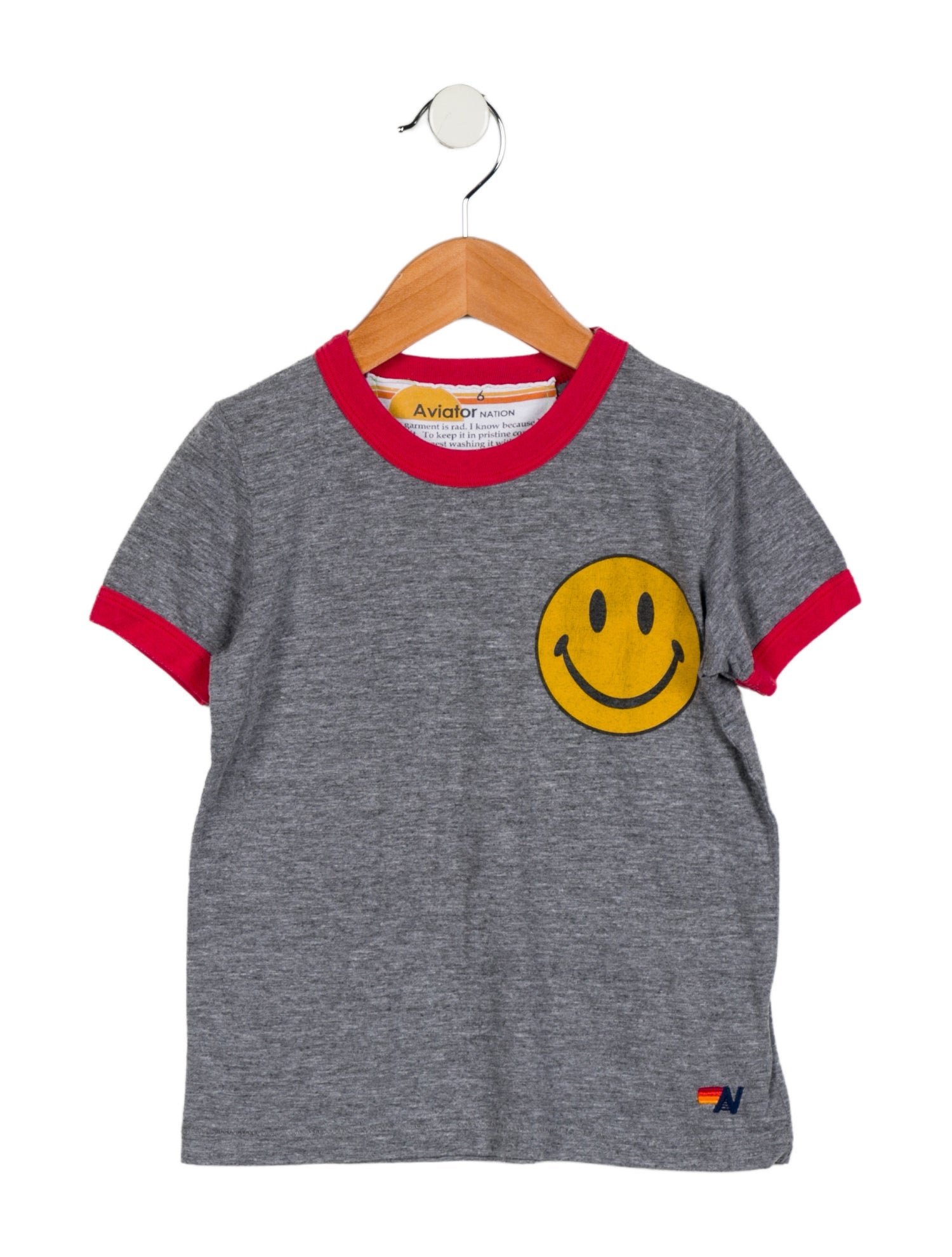 Aviator Nation Toddlers' Graphic Short Sleeve Shirt