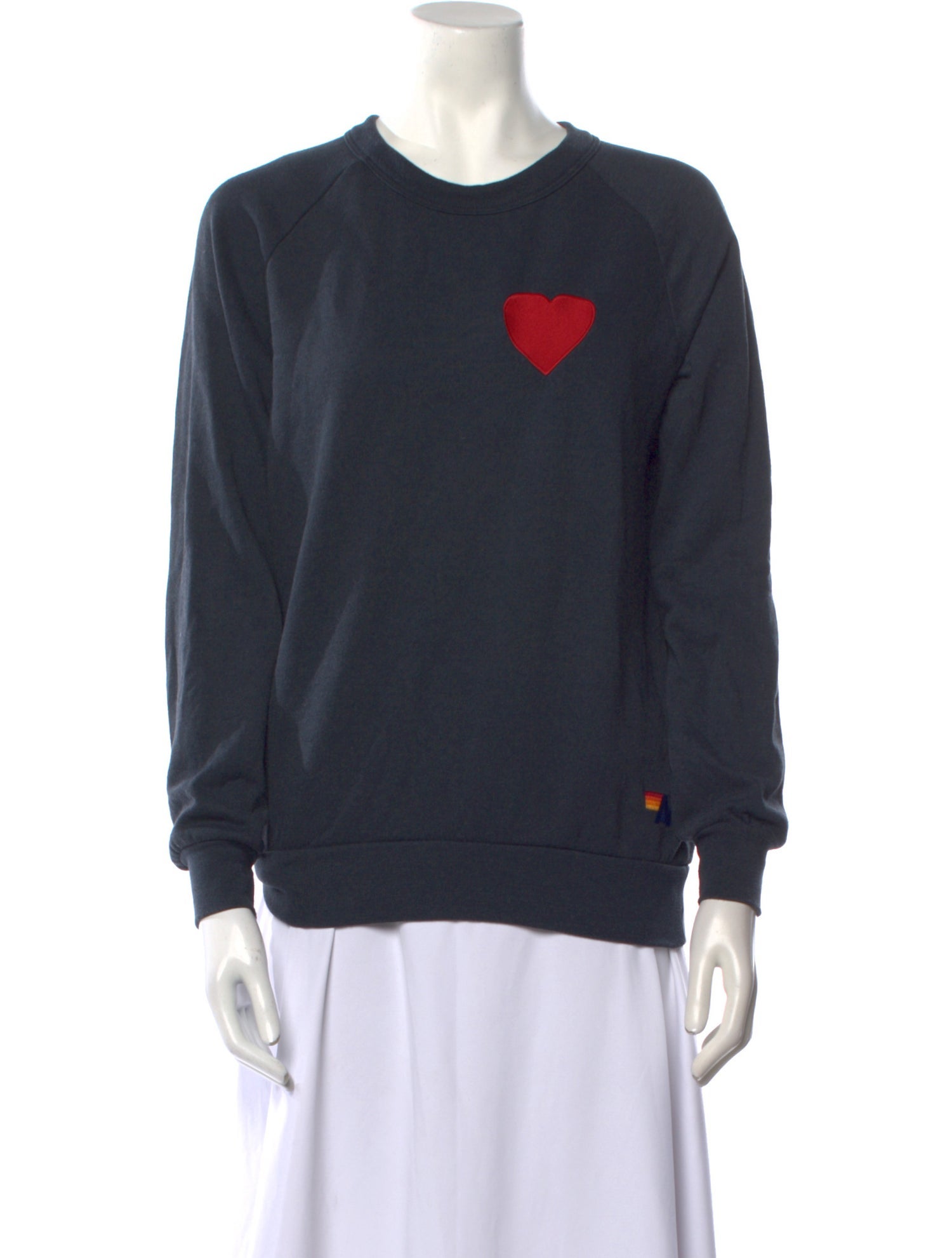 Aviator Nation Graphic Print Crew Neck Sweatshirt