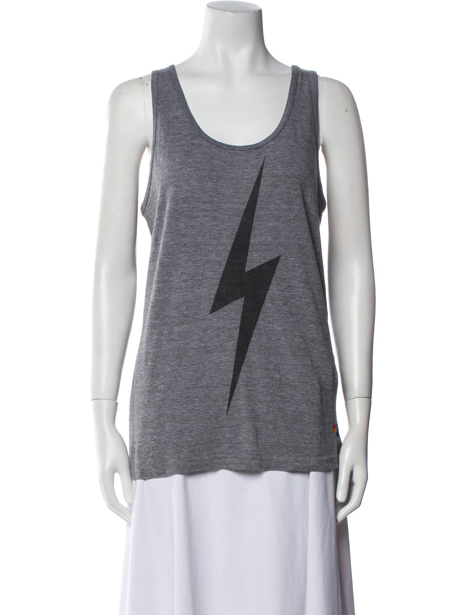 Aviator Nation Scoop Neck Sleeveless Top