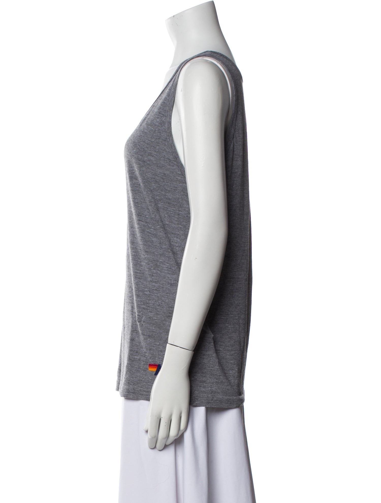 Aviator Nation Scoop Neck Sleeveless Top