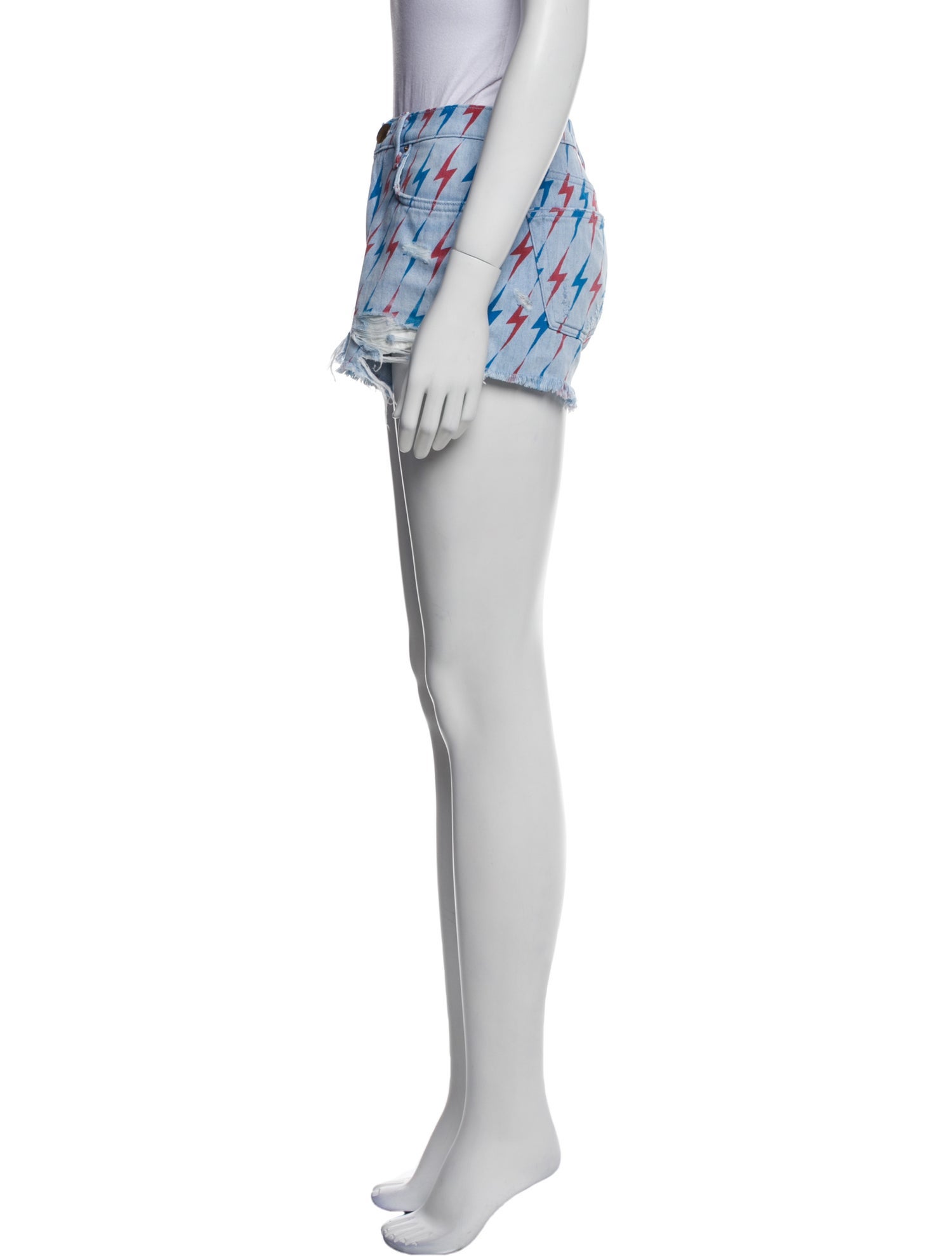 Aviator Nation Printed Mini Shorts w/ Tags