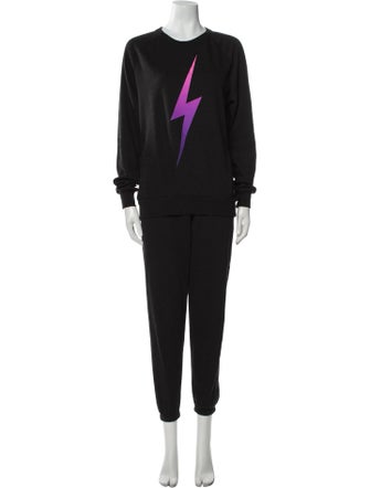 Aviator Nation Graphic Print Pant Set