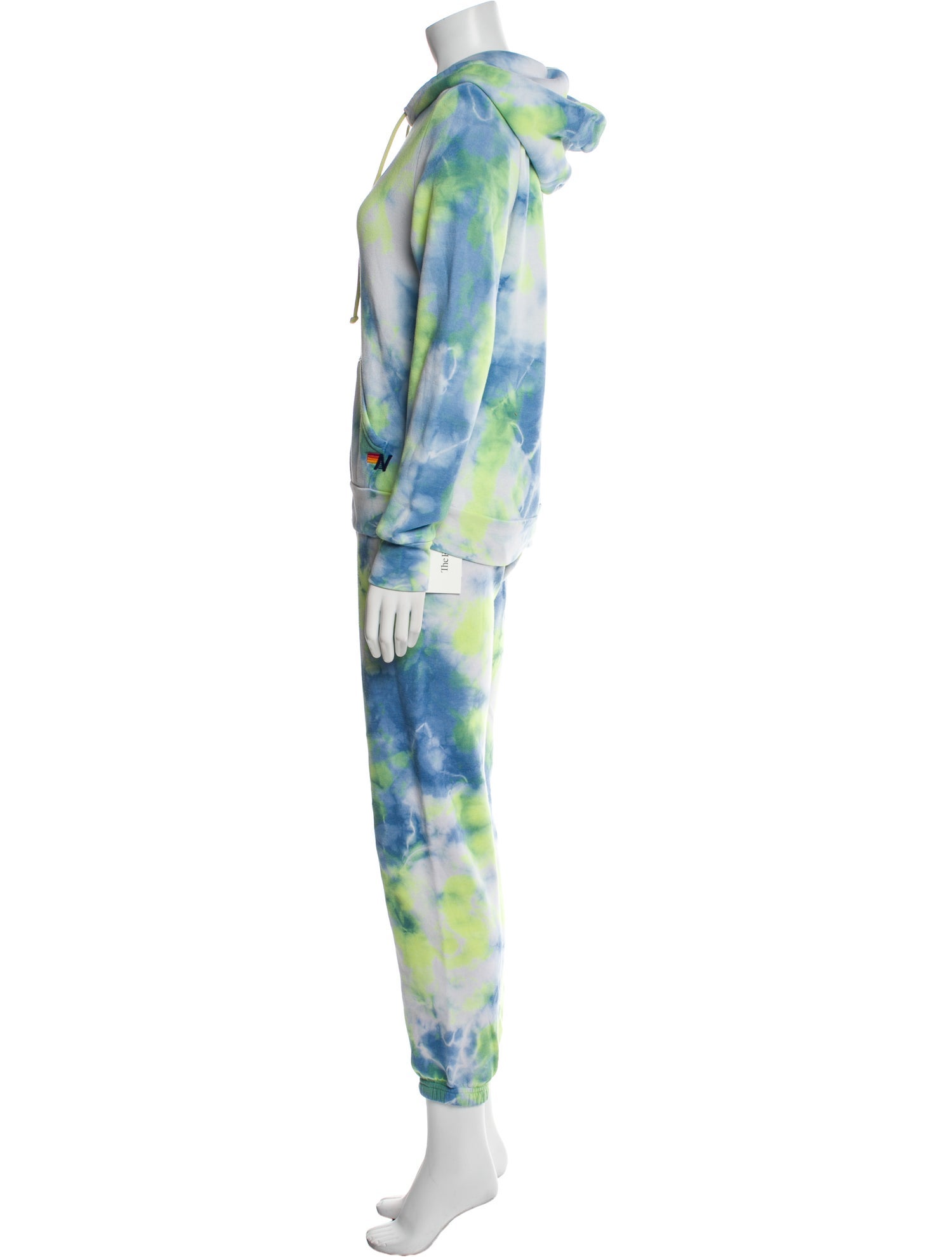 Aviator Nation Tie-Dye Print Pant Set
