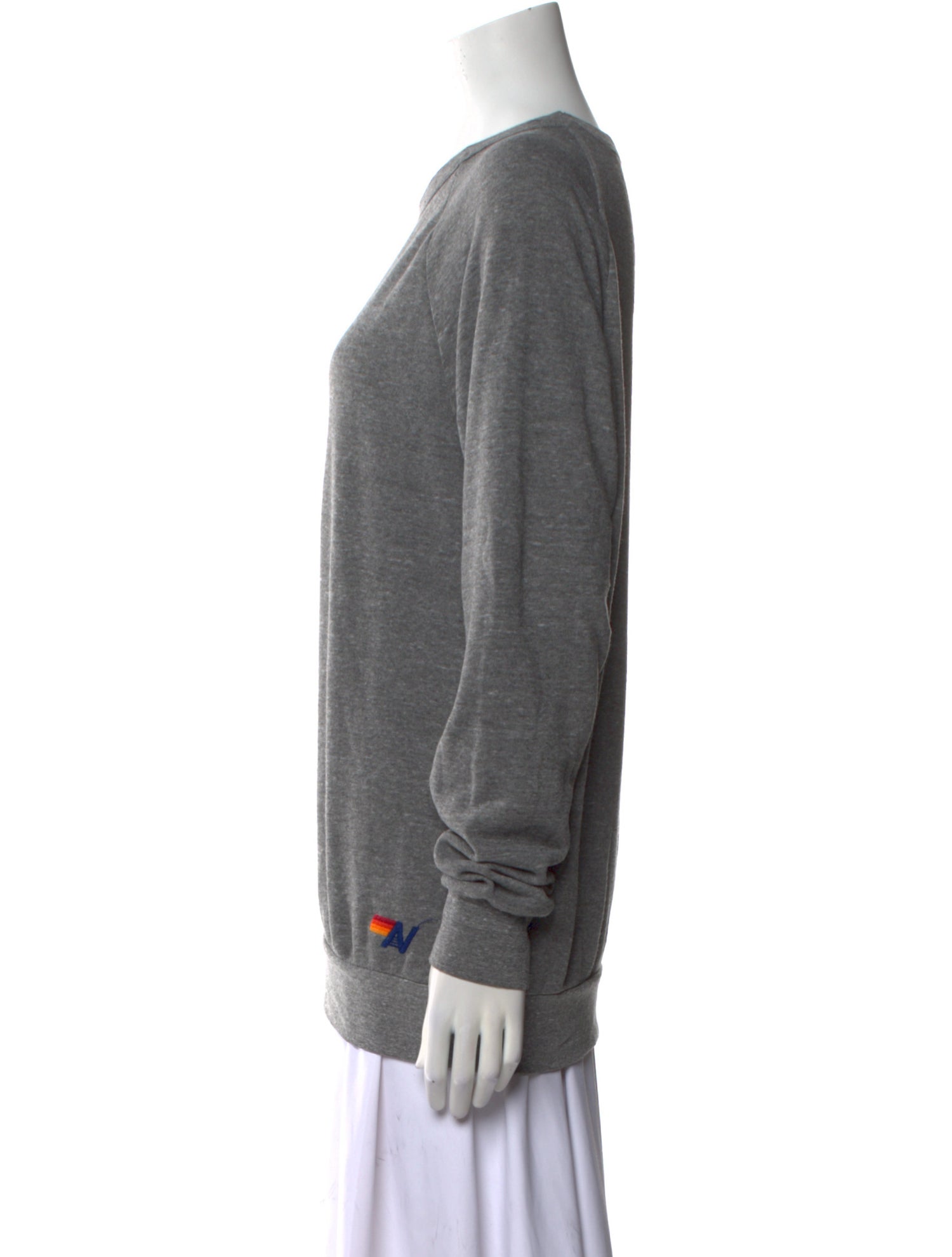 Aviator Nation Crew Neck Long Sleeve Sweatshirt