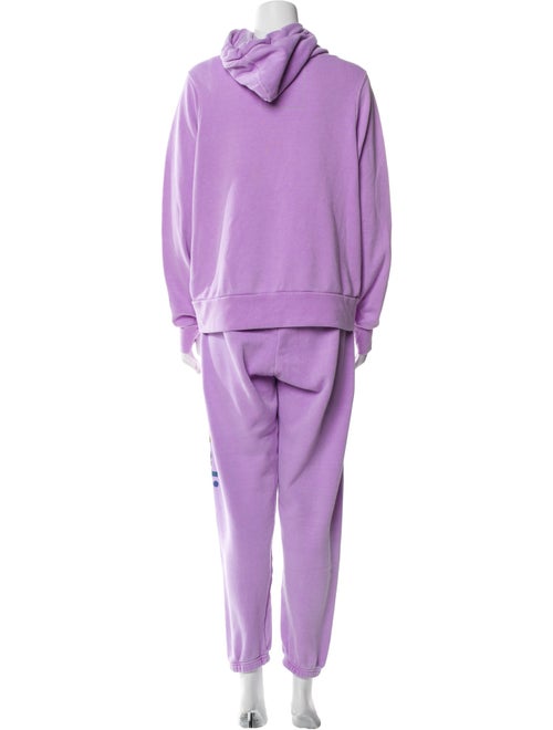 Aviator Nation Embroidered Accent Pant Set