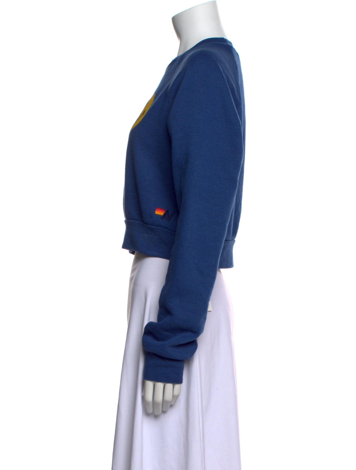 Aviator Nation Graphic Print Crew Neck Sweatshirt