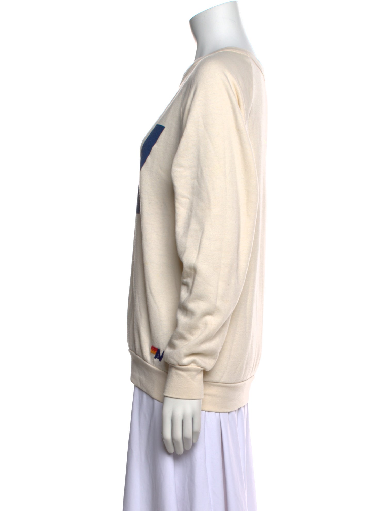 Aviator Nation Graphic Print Crew Neck Sweatshirt