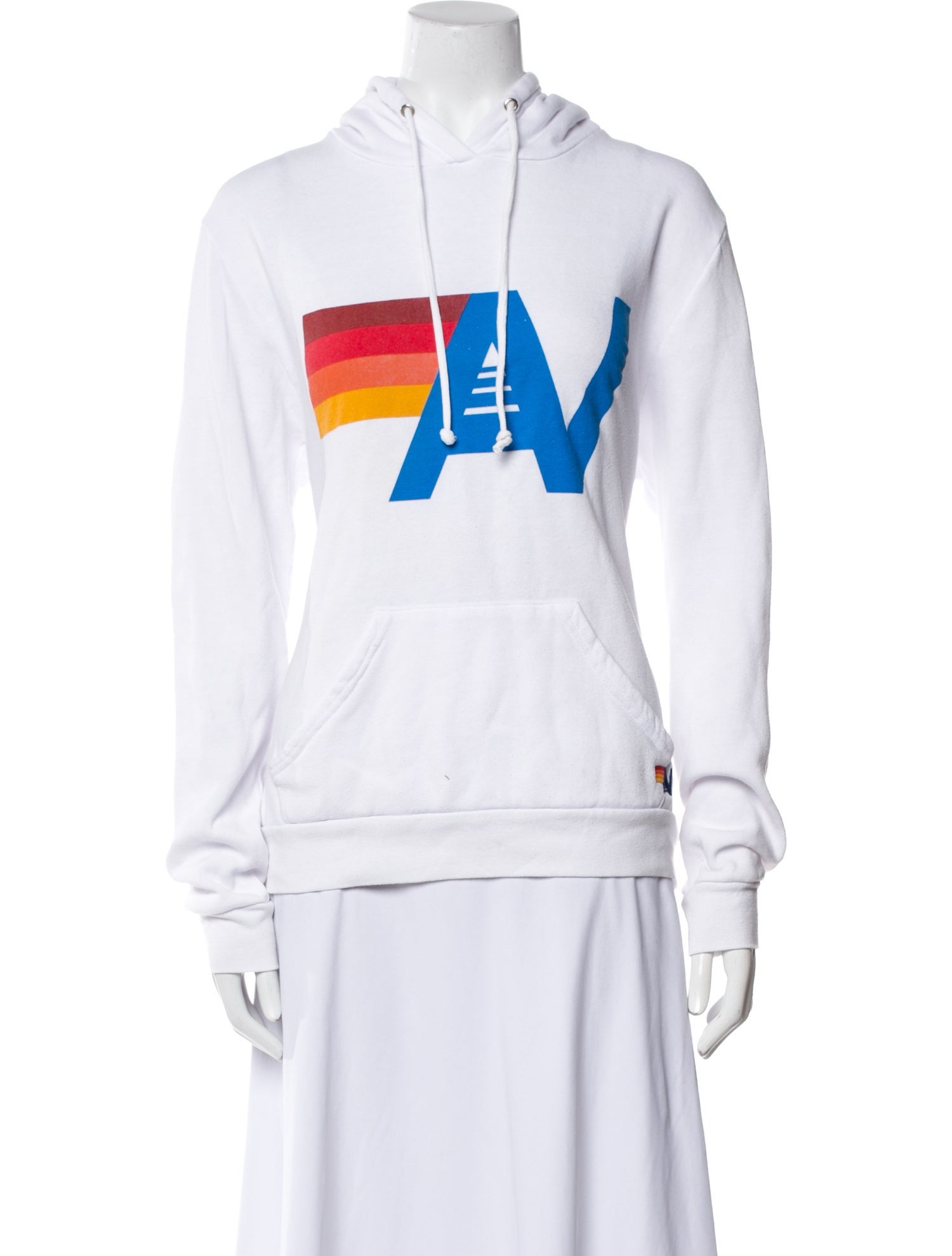 Aviator Nation Graphic Print Crew Neck Sweatshirt