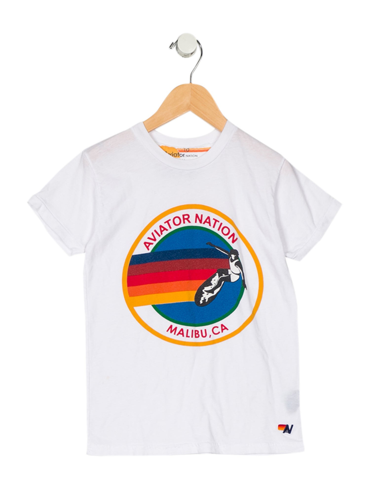 Aviator Nation Girls' Short Sleeve T-Shirt