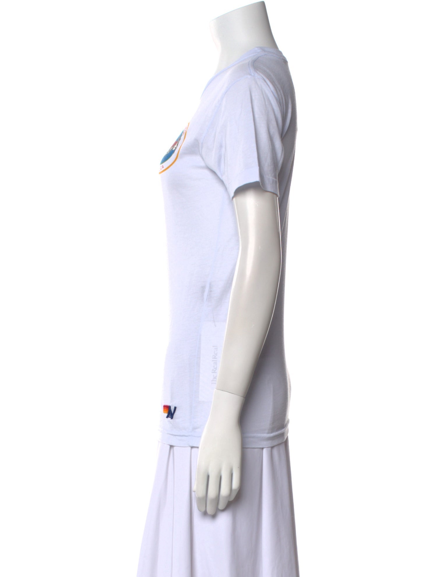 Aviator Nation Graphic Print Crew Neck T-Shirt