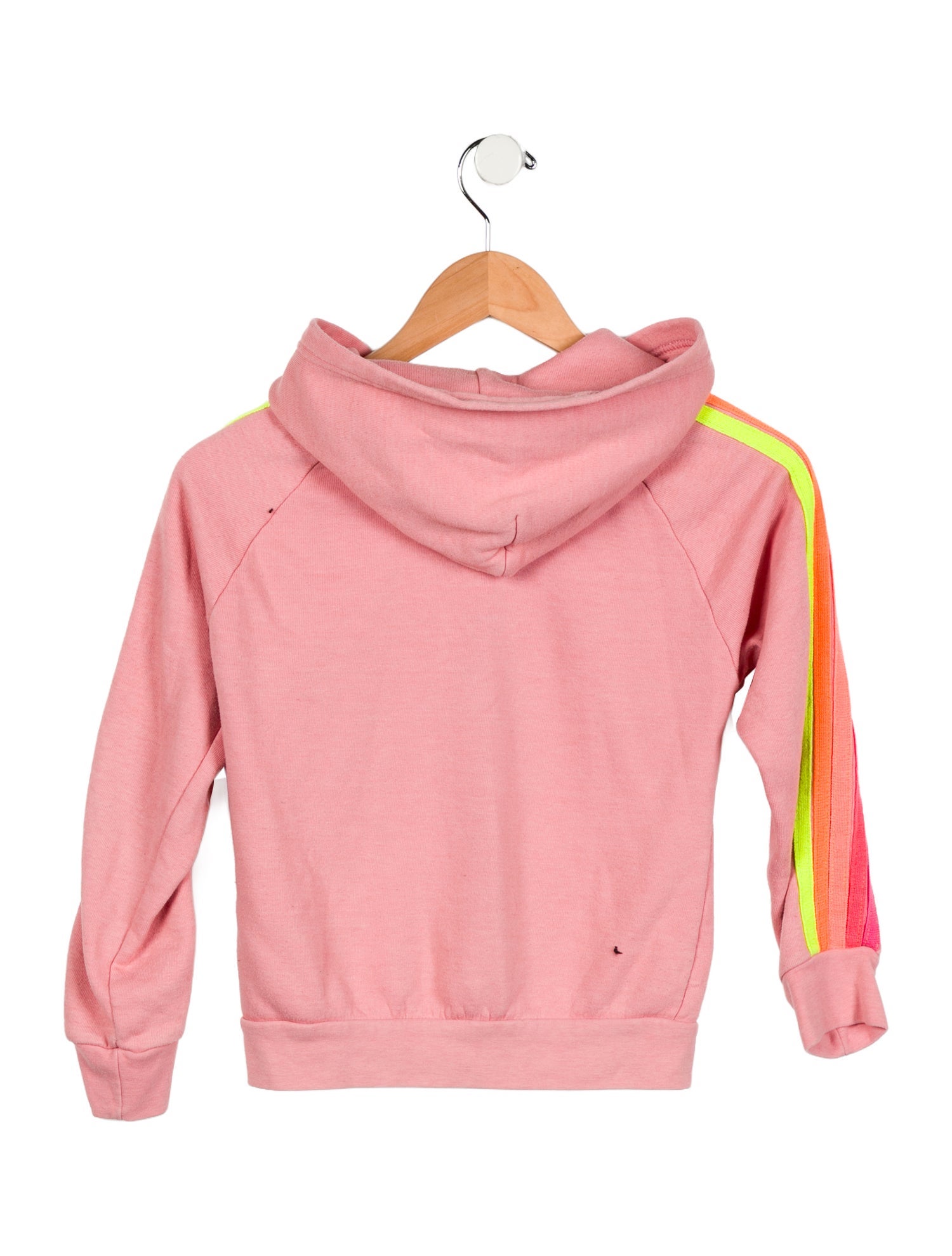 Aviator Nation Girls' Hooded Zip Up Sweatshirt