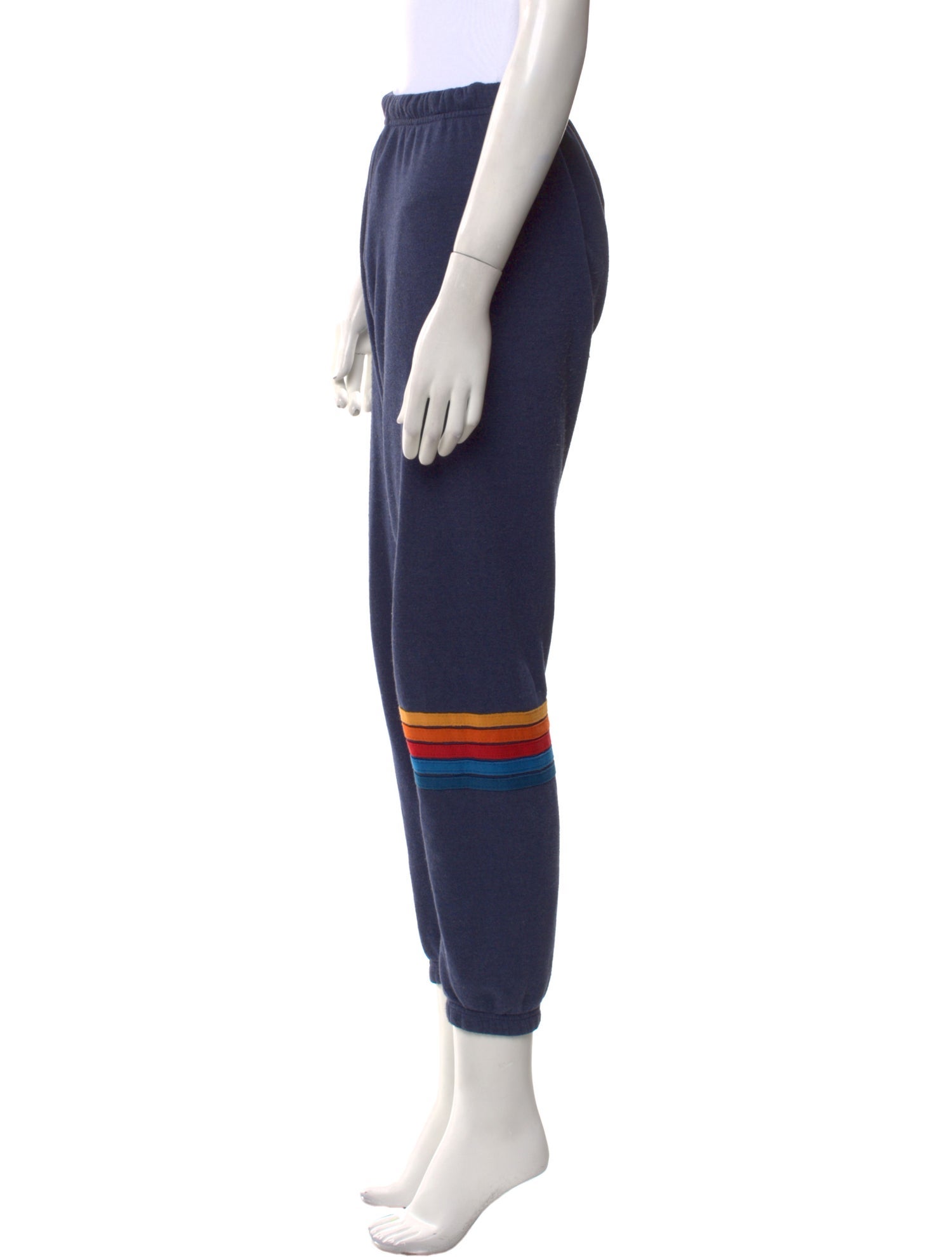 Aviator Nation Striped Skinny Leg Pants