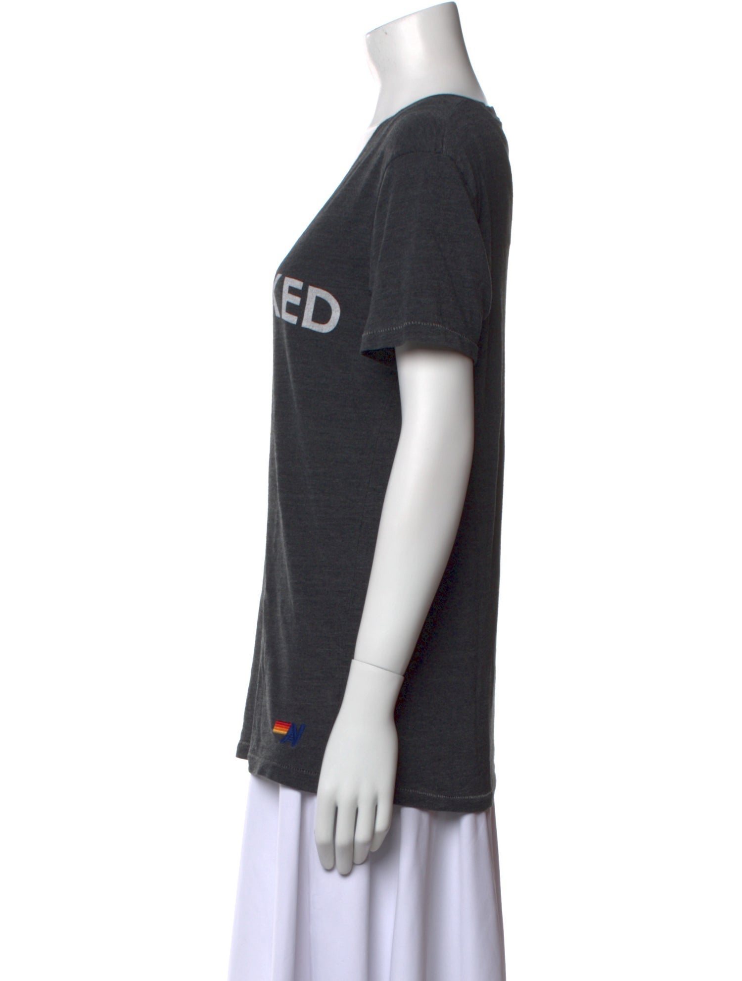 Aviator Nation Graphic Print Scoop Neck T-Shirt