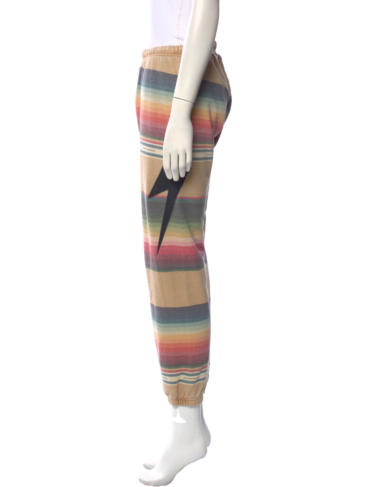 Aviator Nation Striped Skinny Leg Pants