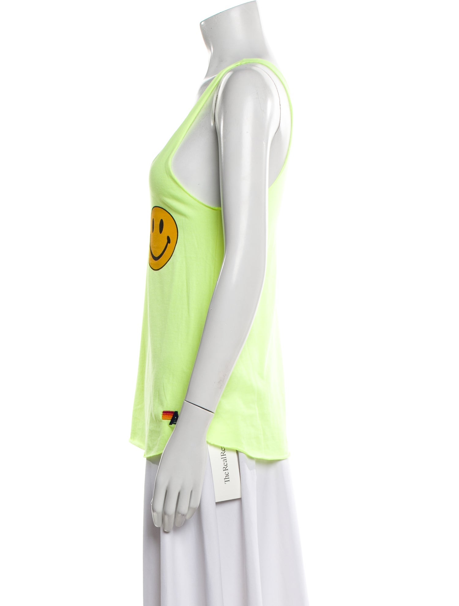 Aviator Nation Graphic Print Scoop Neck Top