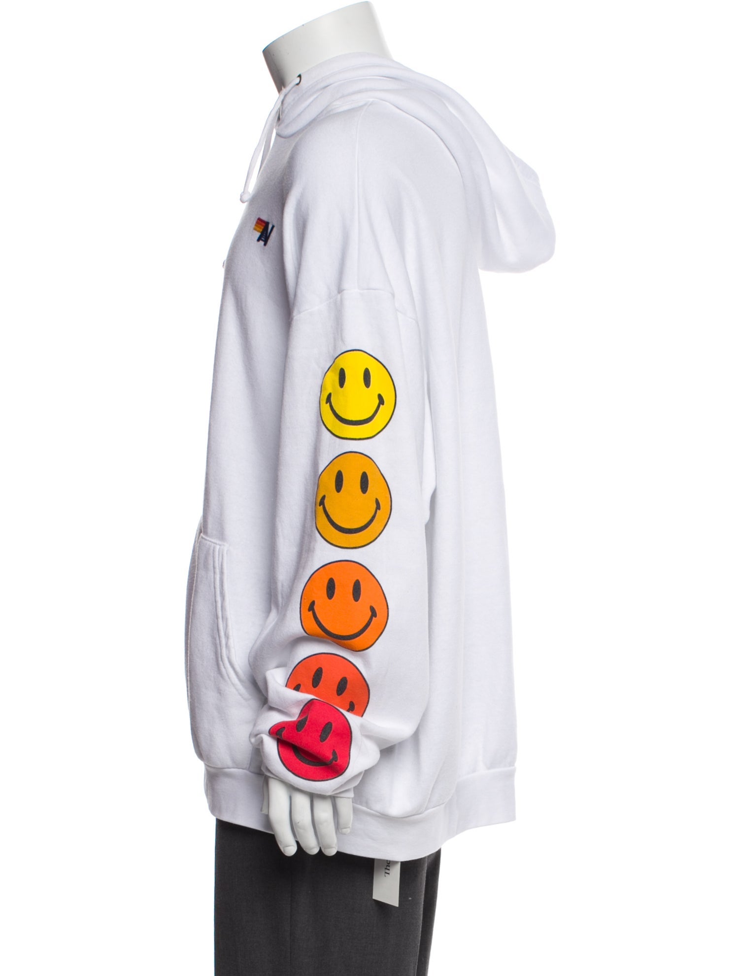 Aviator Nation Graphic Print Crew Neck Hoodie