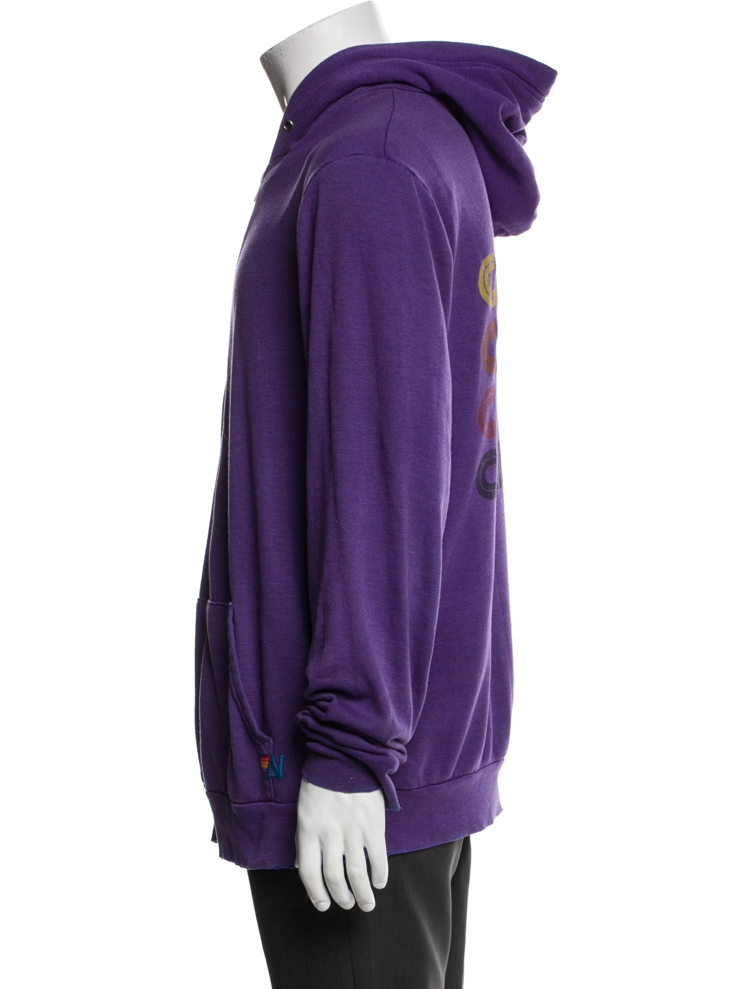 Aviator Nation Mock Neck Long Sleeve Hoodie