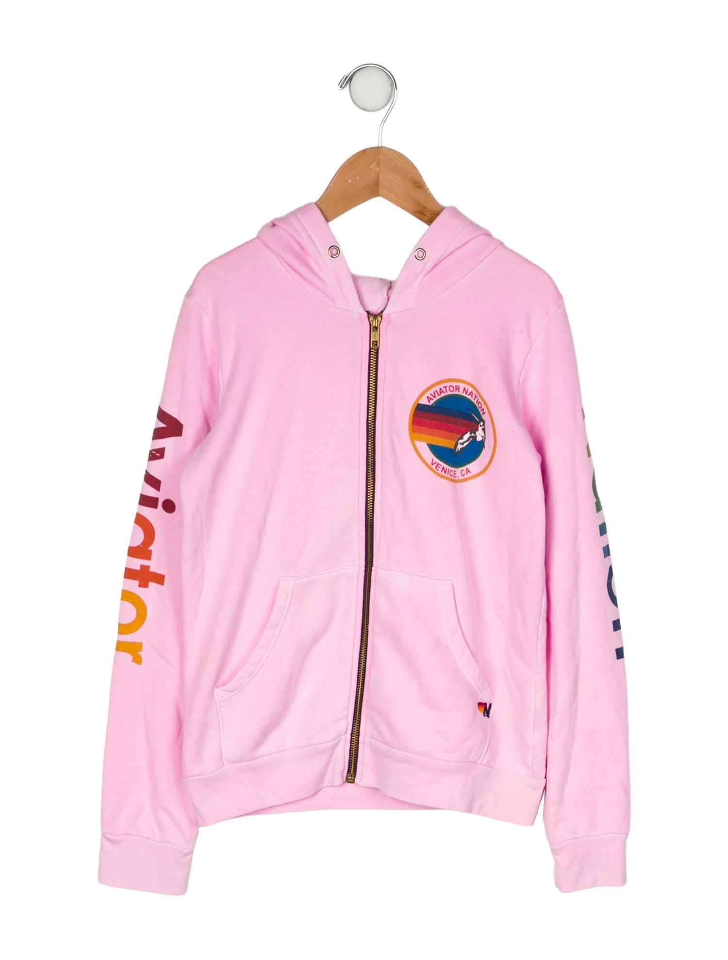 Aviator Nation Girls' Zip-Up Sweater