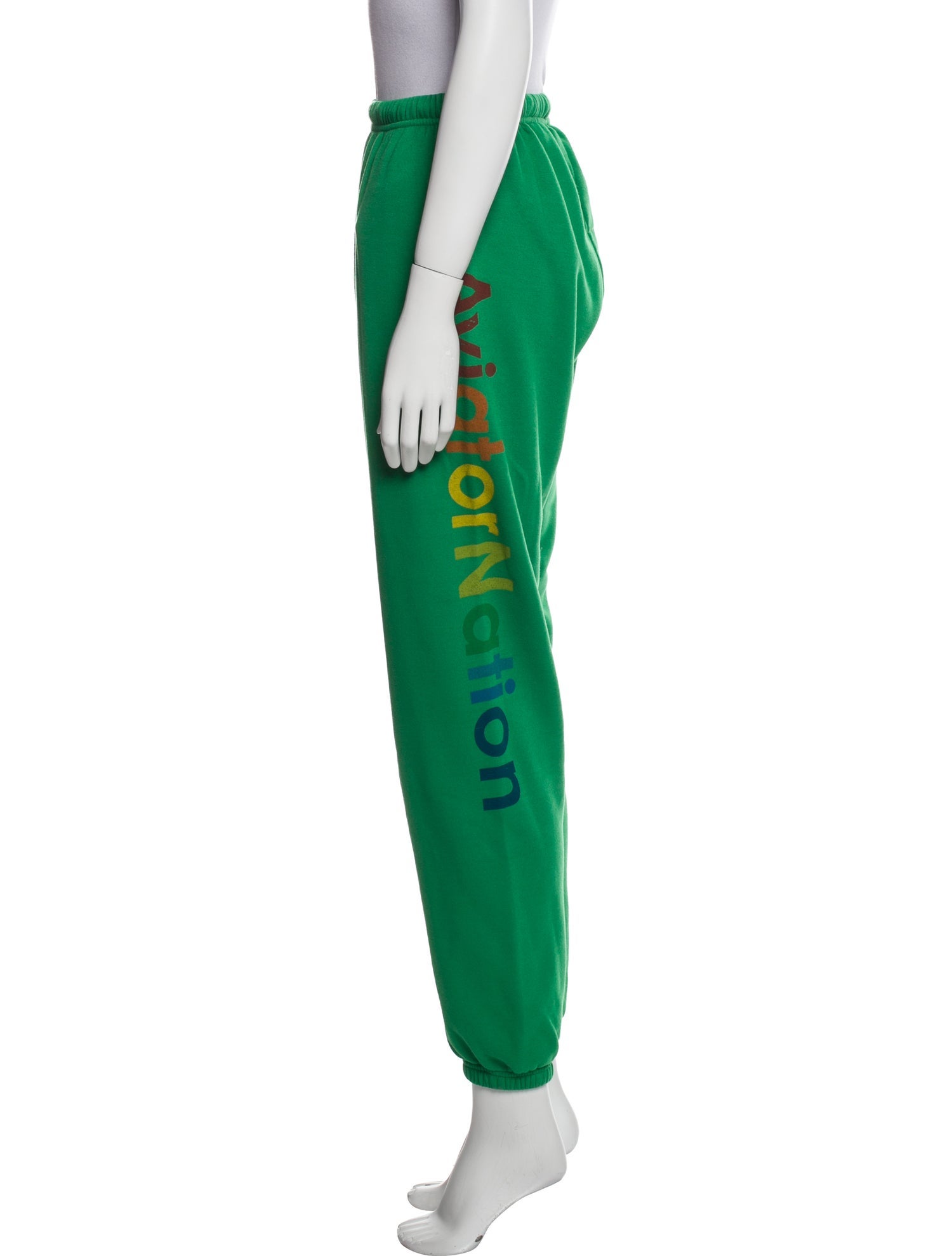 Aviator Nation Embroidered Accent Sweatpants