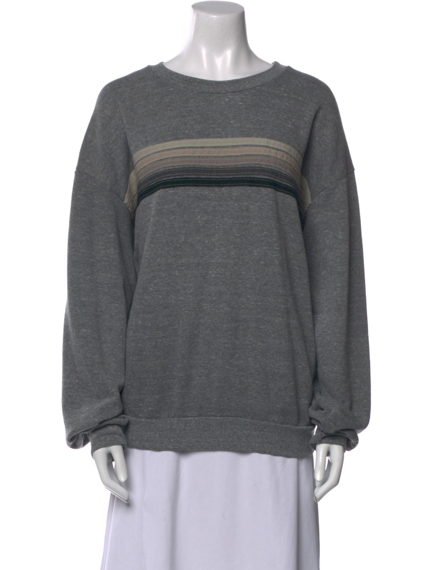 Aviator Nation Bateau Neckline Long Sleeve Sweatshirt