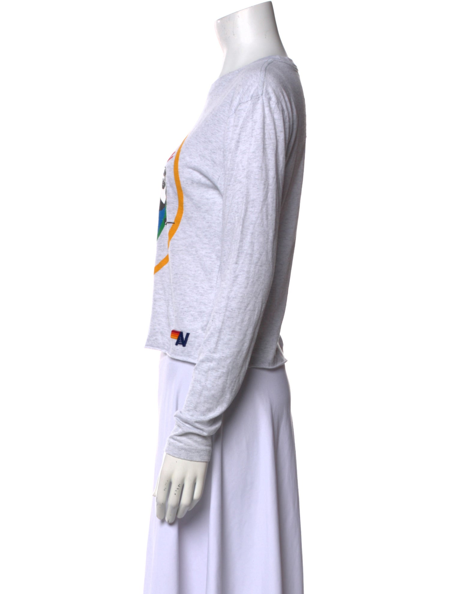 Aviator Nation Graphic Print Crew Neck Sweatshirt