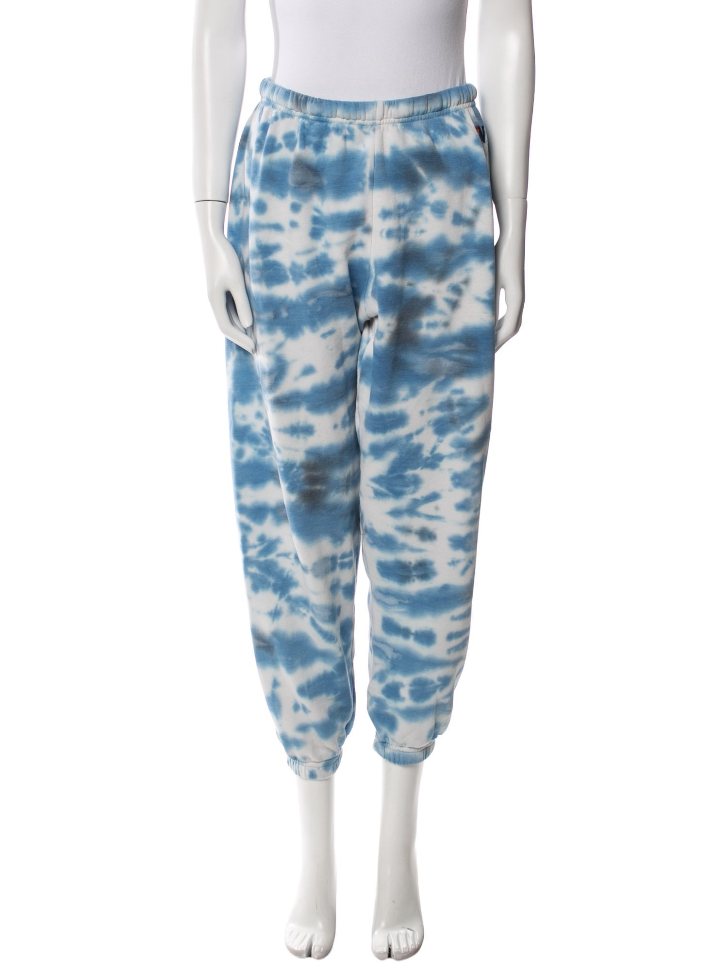Aviator Nation Tie-Dye Print Skinny Leg Pants