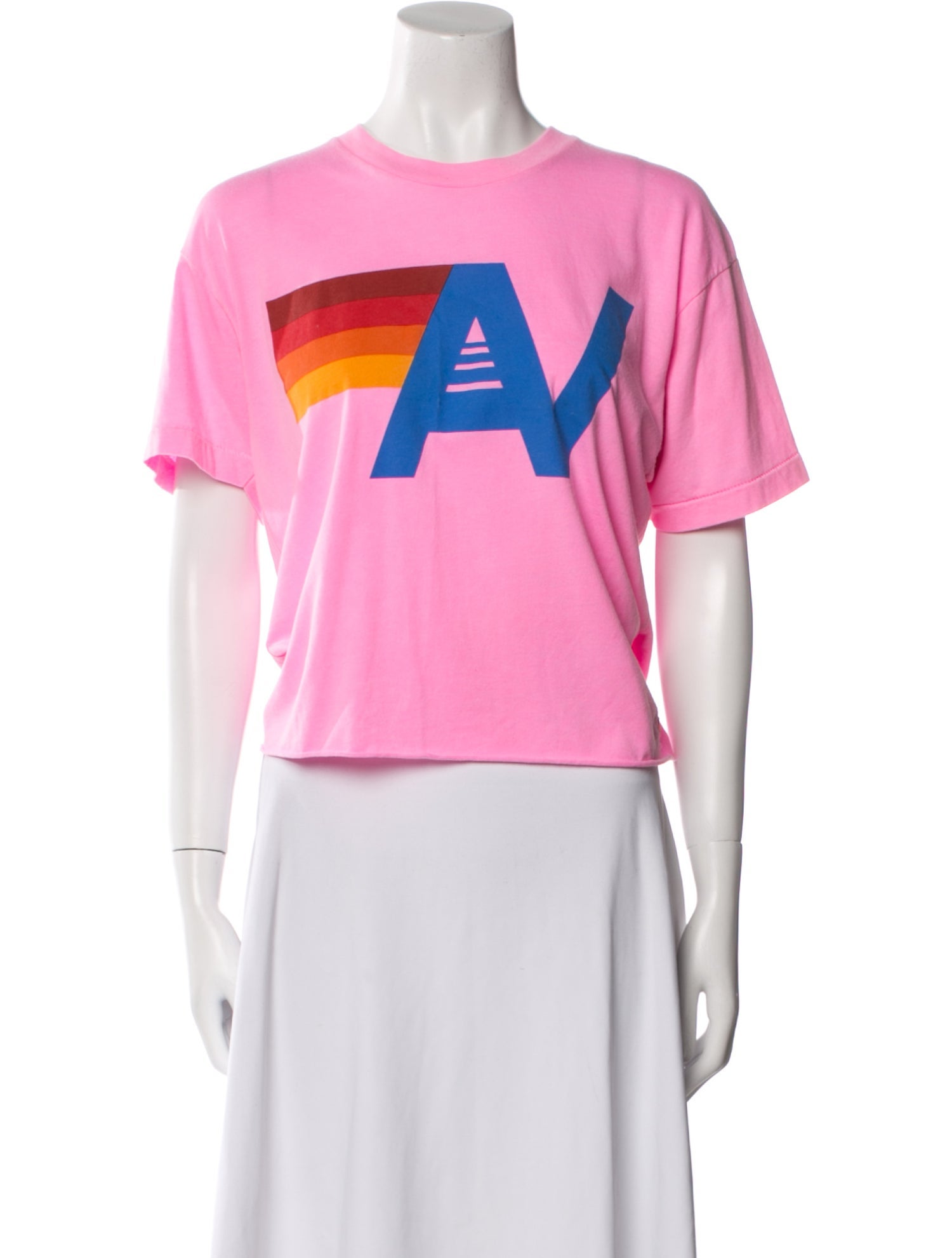 Aviator Nation Graphic Print Crew Neck T-Shirt