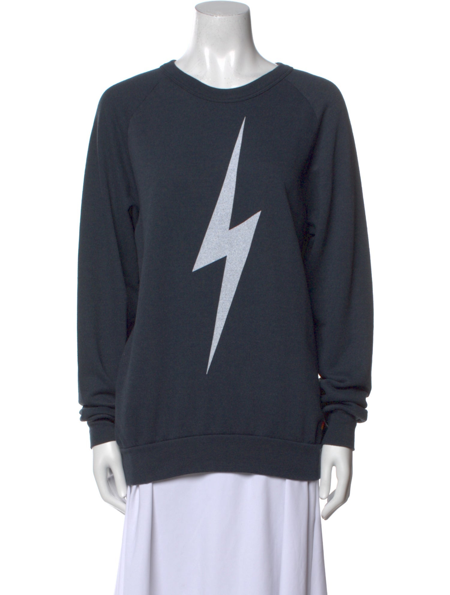 Aviator Nation Crew Neck Long Sleeve Sweatshirt