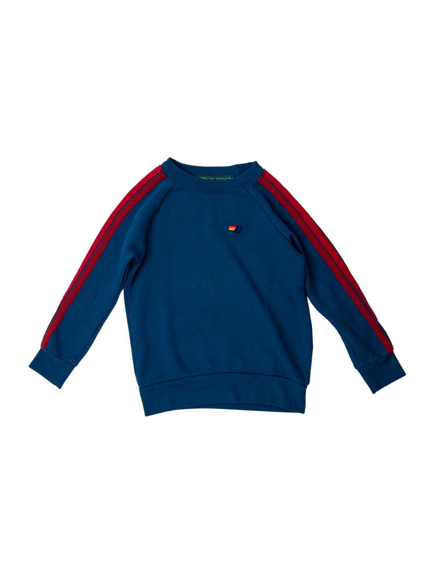 Aviator Nation Embroidered Crew Neck Long Sleeve Sweatshirt