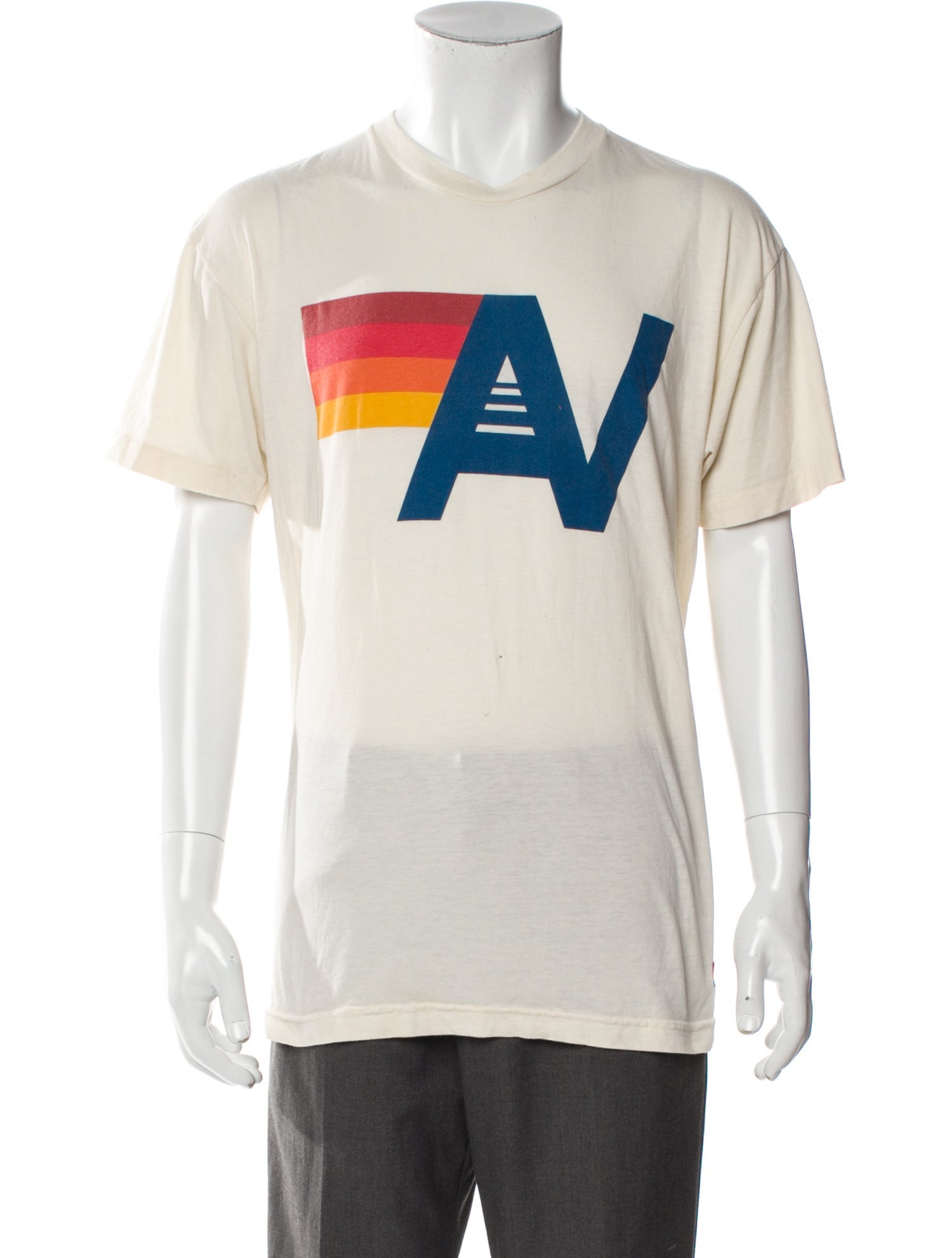 Aviator Nation Graphic Print Crew Neck T-Shirt