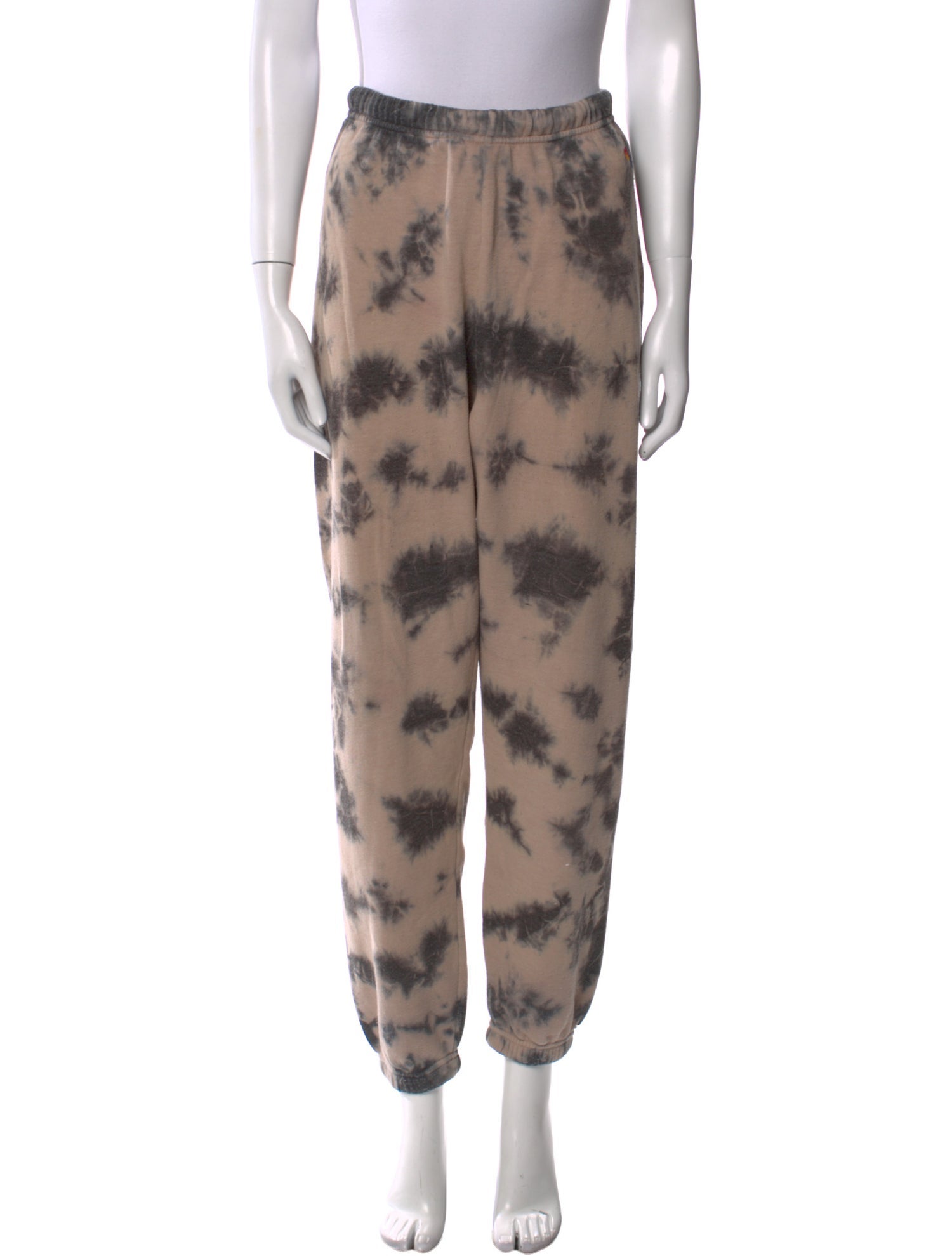 Aviator Nation Tie-Dye Print Skinny Leg Pants
