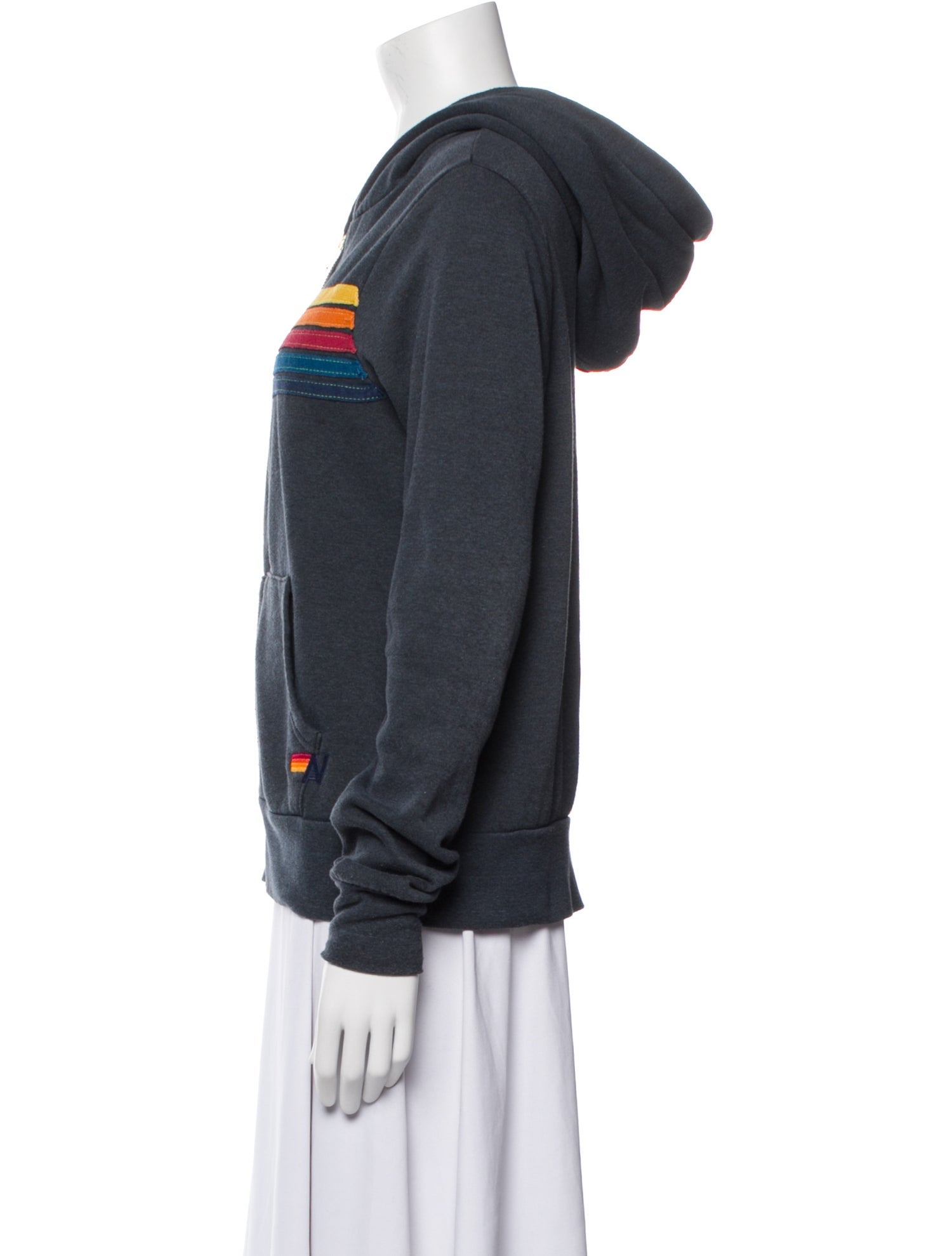 Aviator Nation Striped Bomber Jacket