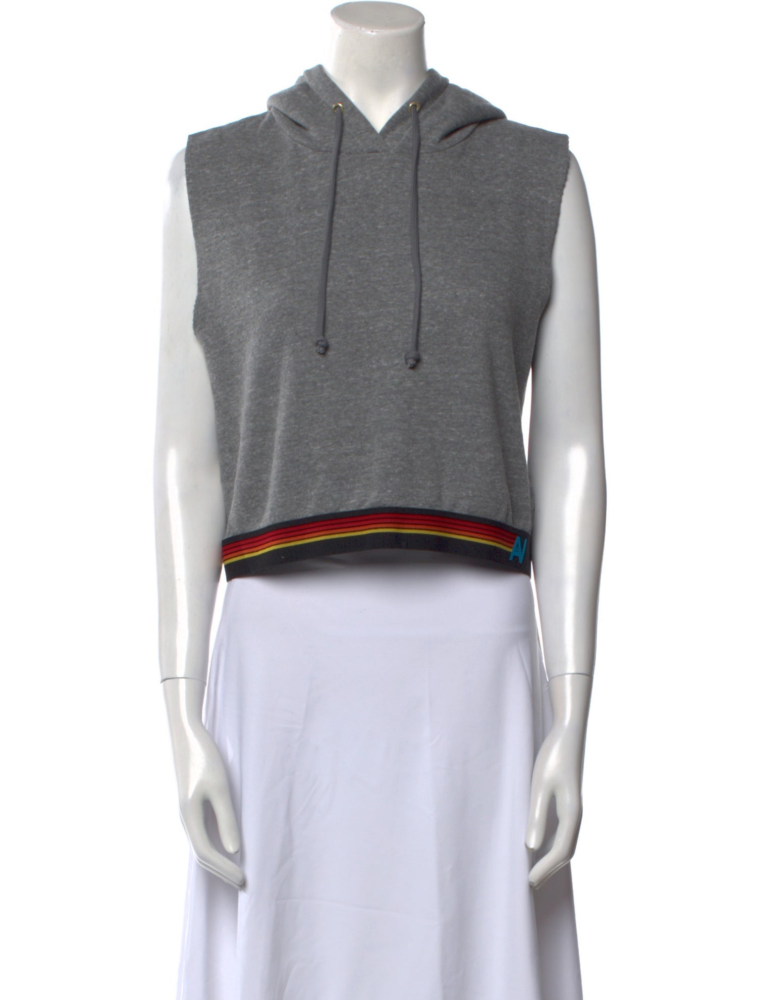 Aviator Nation Crew Neck Sleeveless Sweatshirt