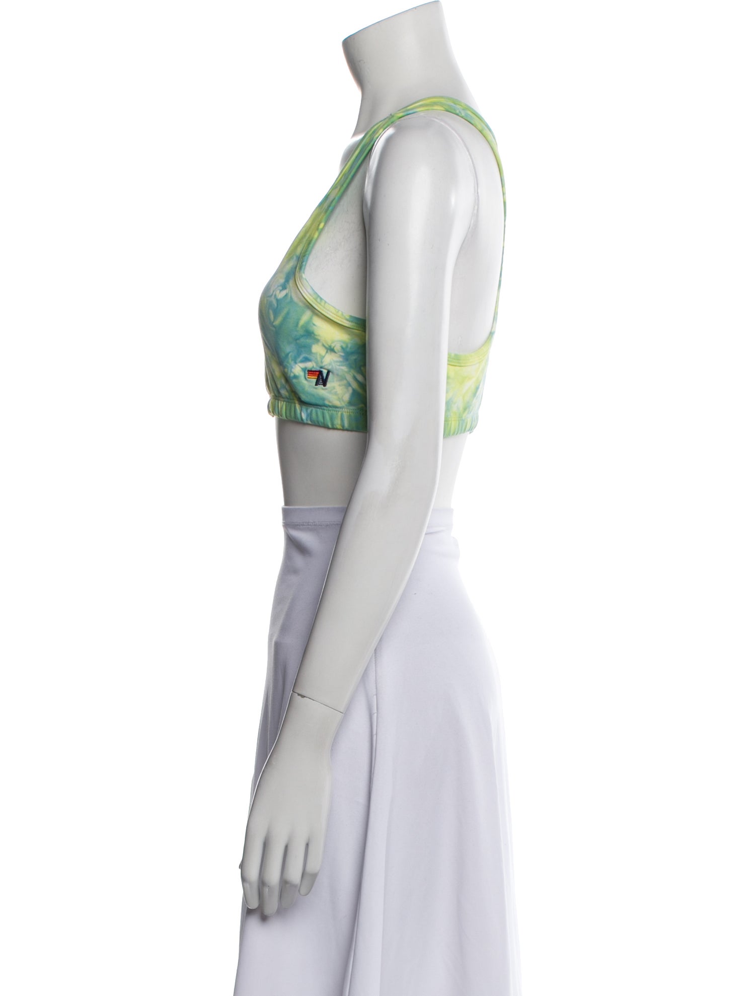 Aviator Nation Nylon Printed Crop Top