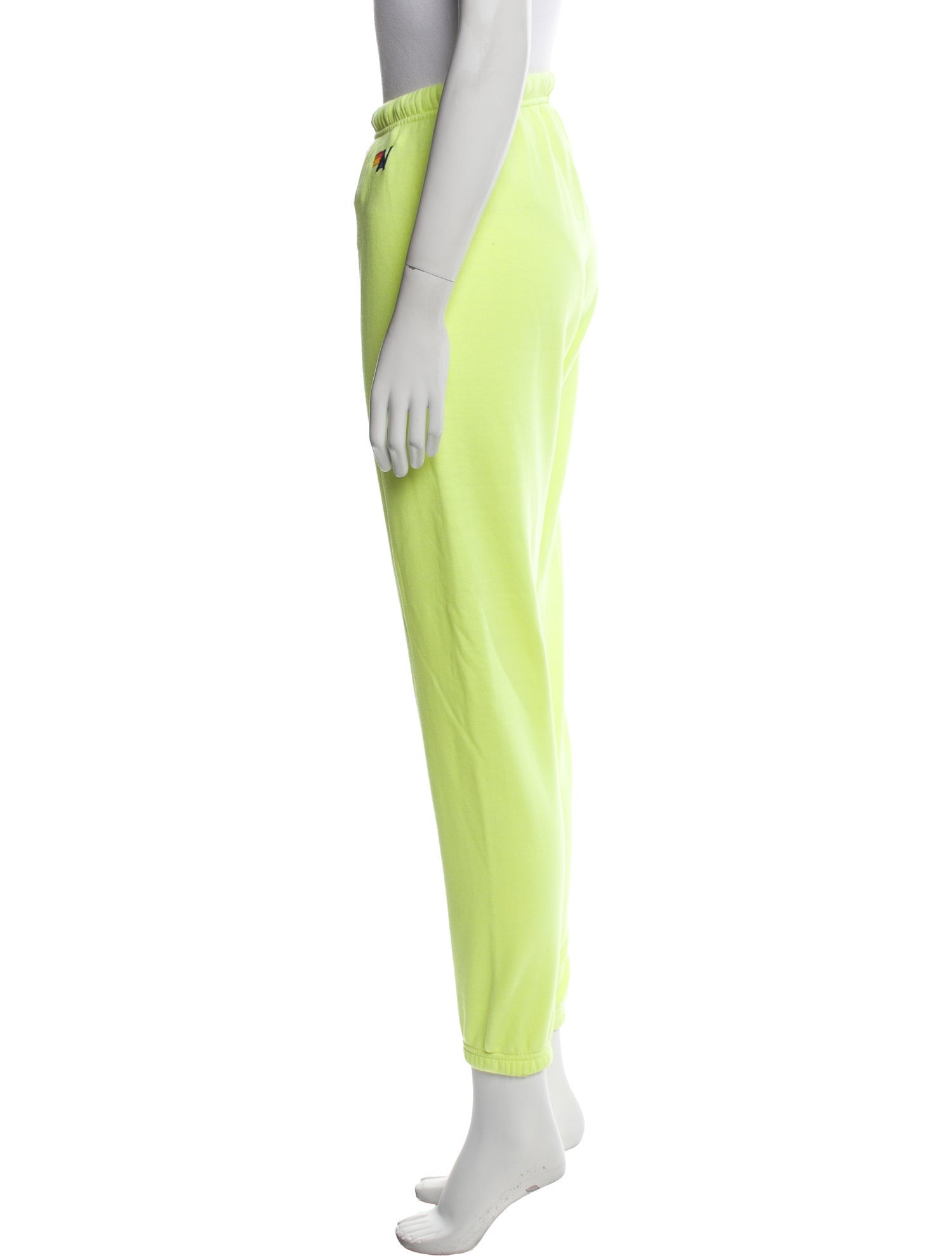 Aviator Nation Graphic Print Embroidered Accent Sweatpants