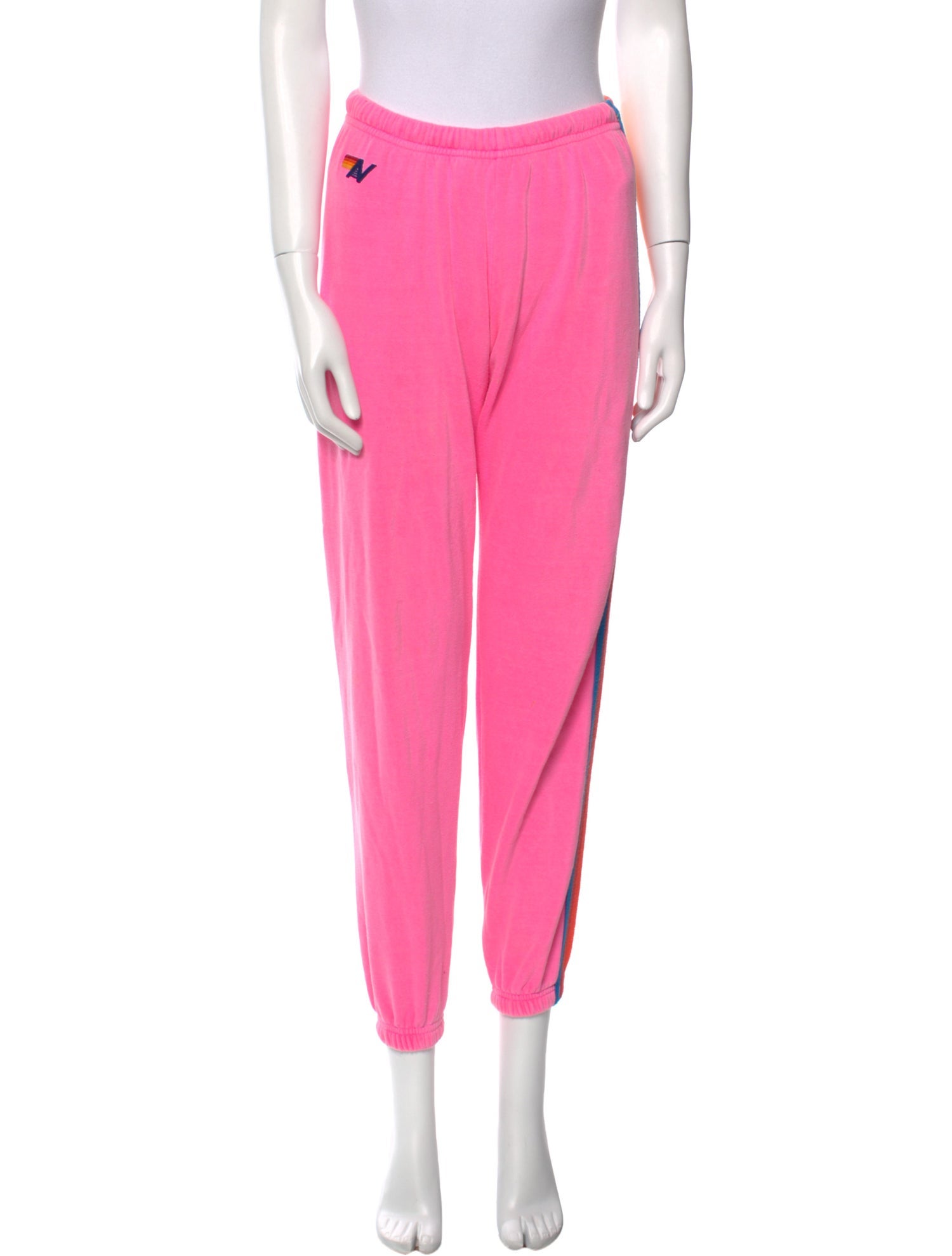 Aviator Nation Striped Skinny Leg Pants