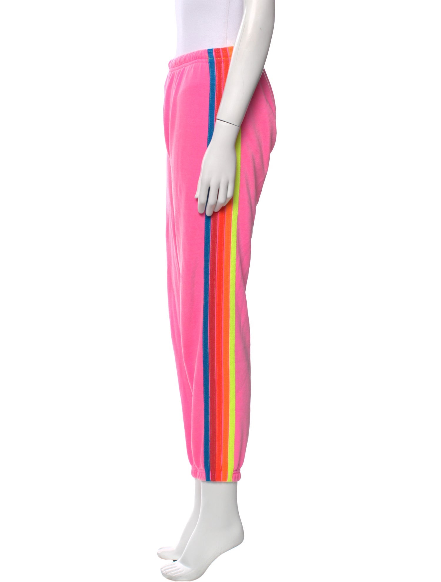 Aviator Nation Striped Skinny Leg Pants