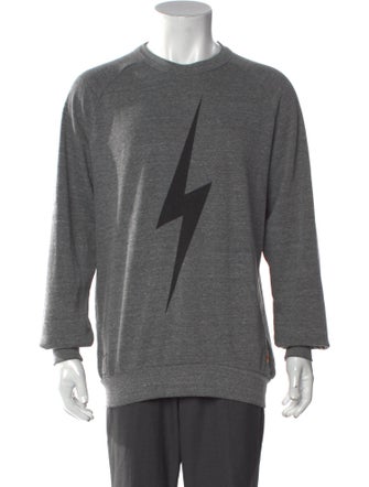 Aviator Nation Graphic Print Crew Neck Sweatshirt