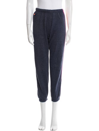 Aviator Nation Embroidered Accent Sweatpants